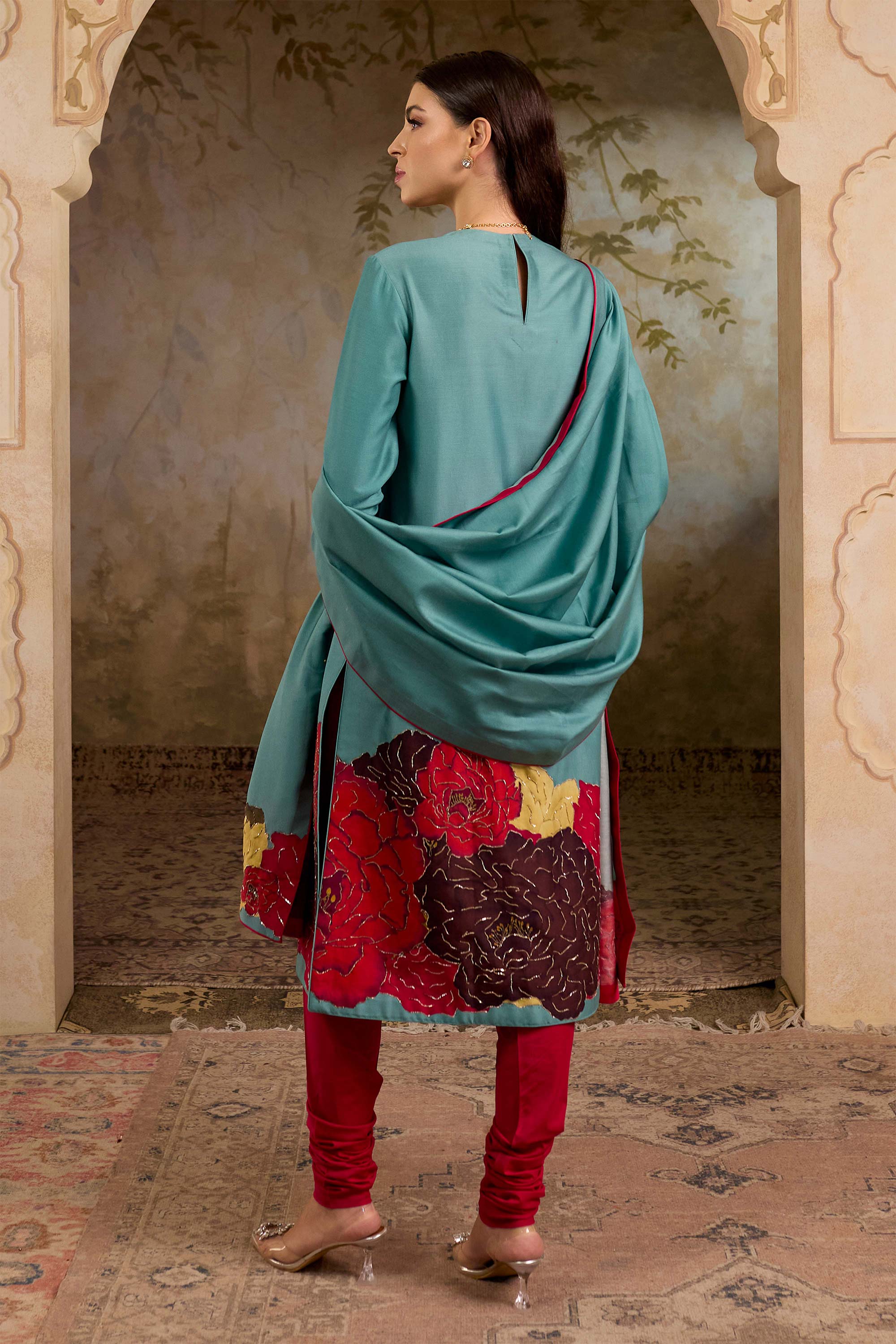 Fulora Print Suit Set