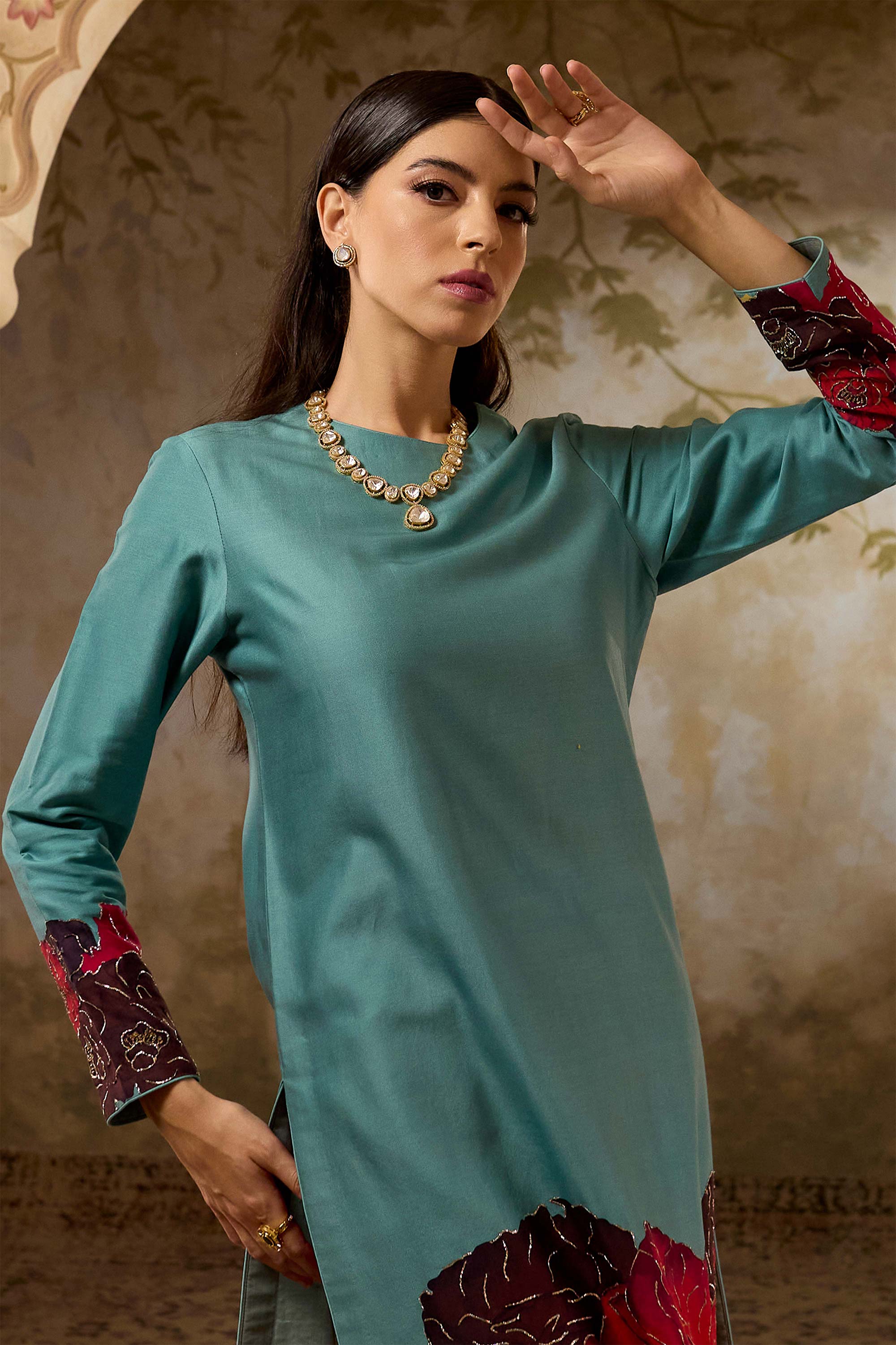 Fulora Print Suit Set