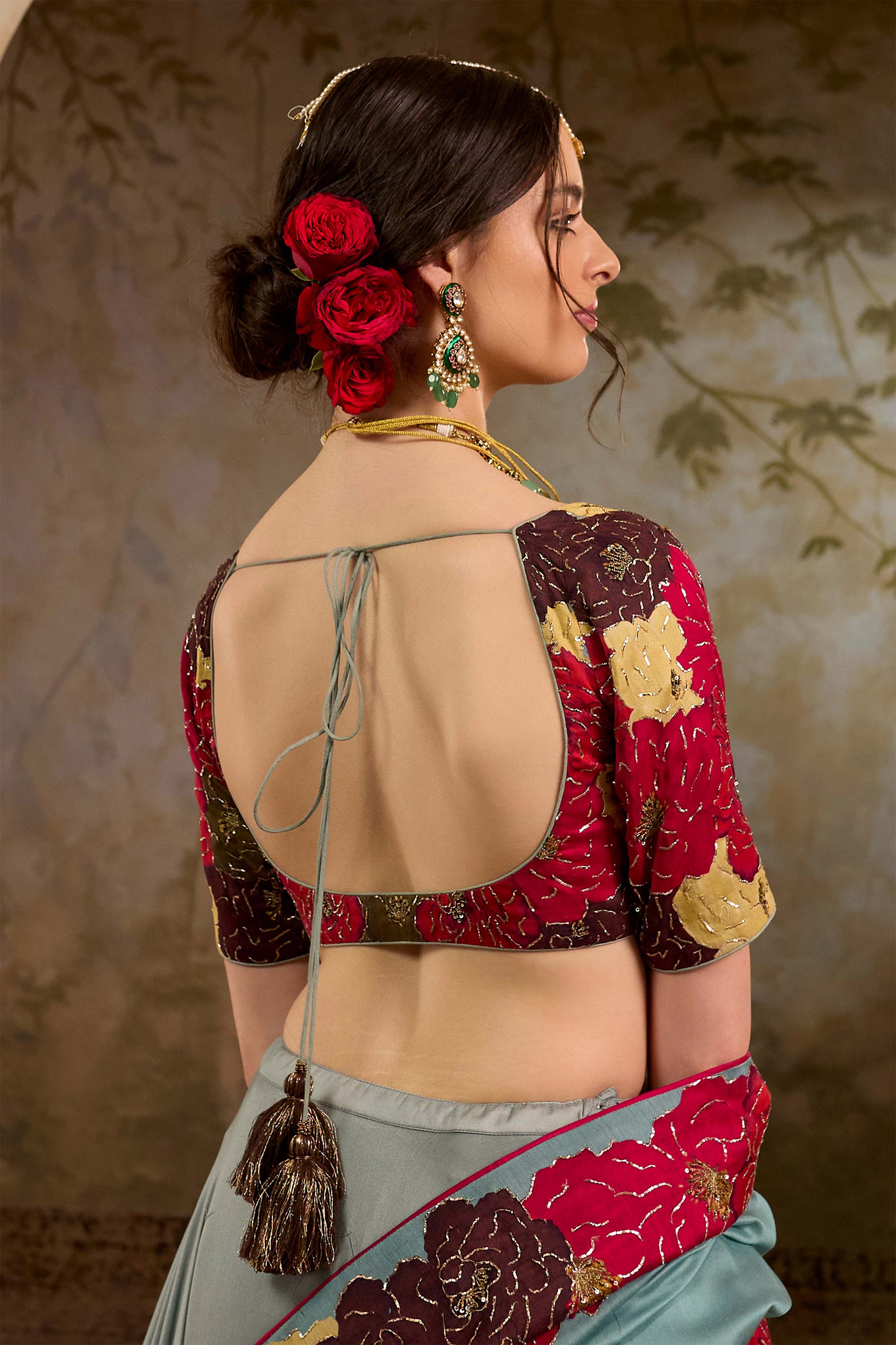 Fulora Print Lehenga Set