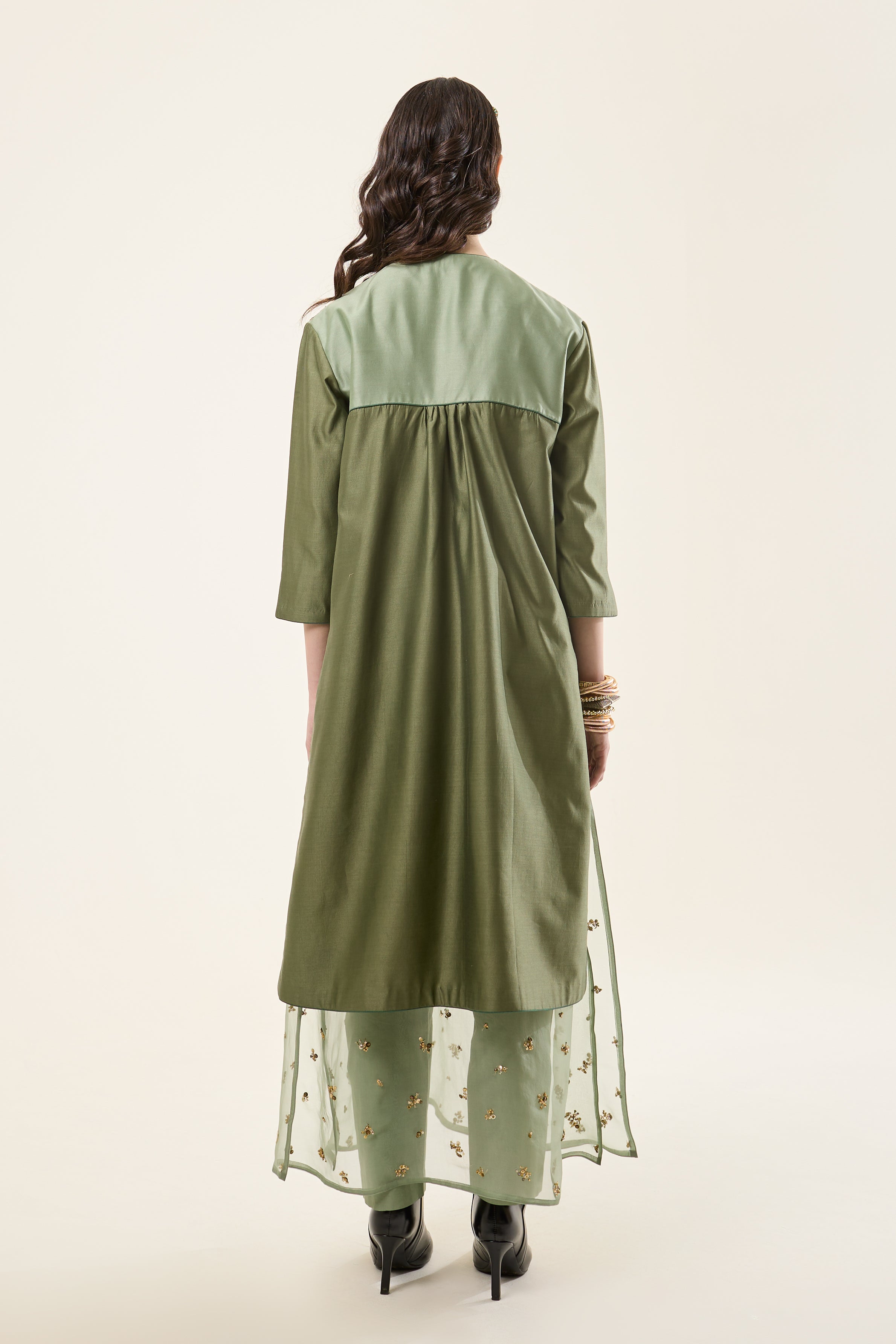 Petal Mint Green Kurta