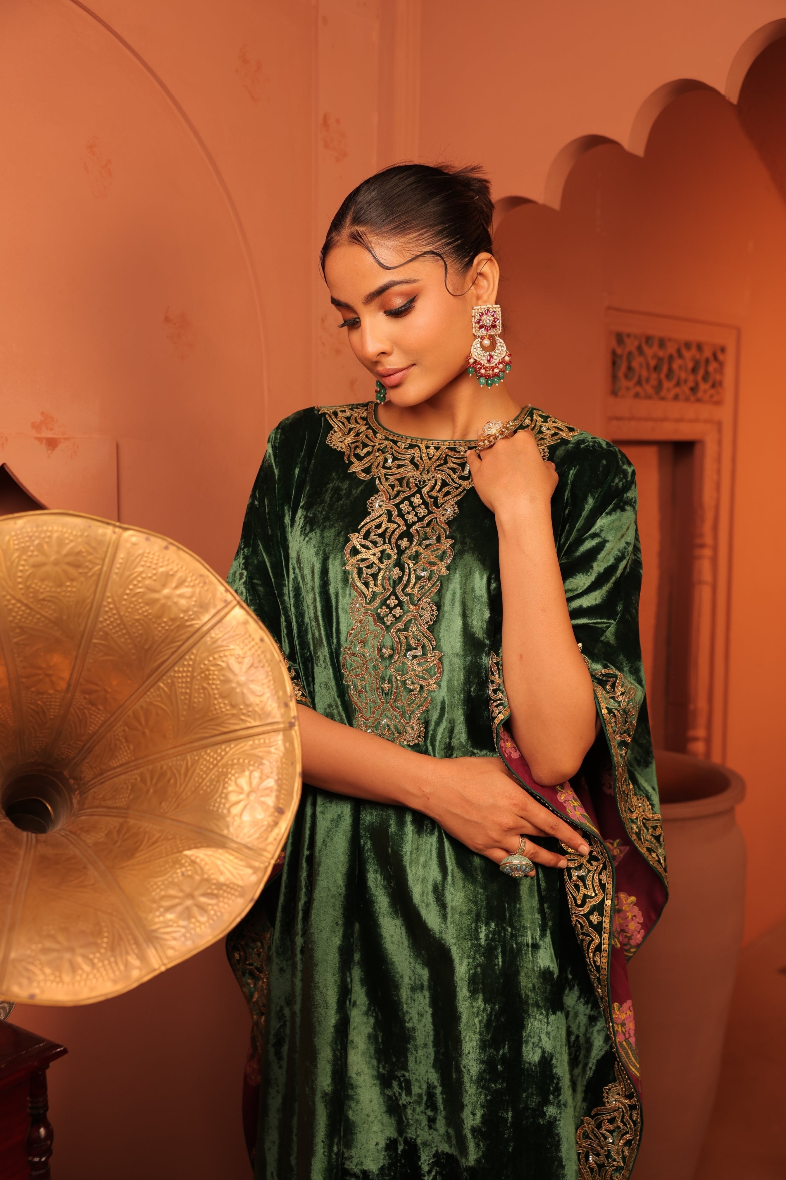 Nasreen Kaftan Suit Set