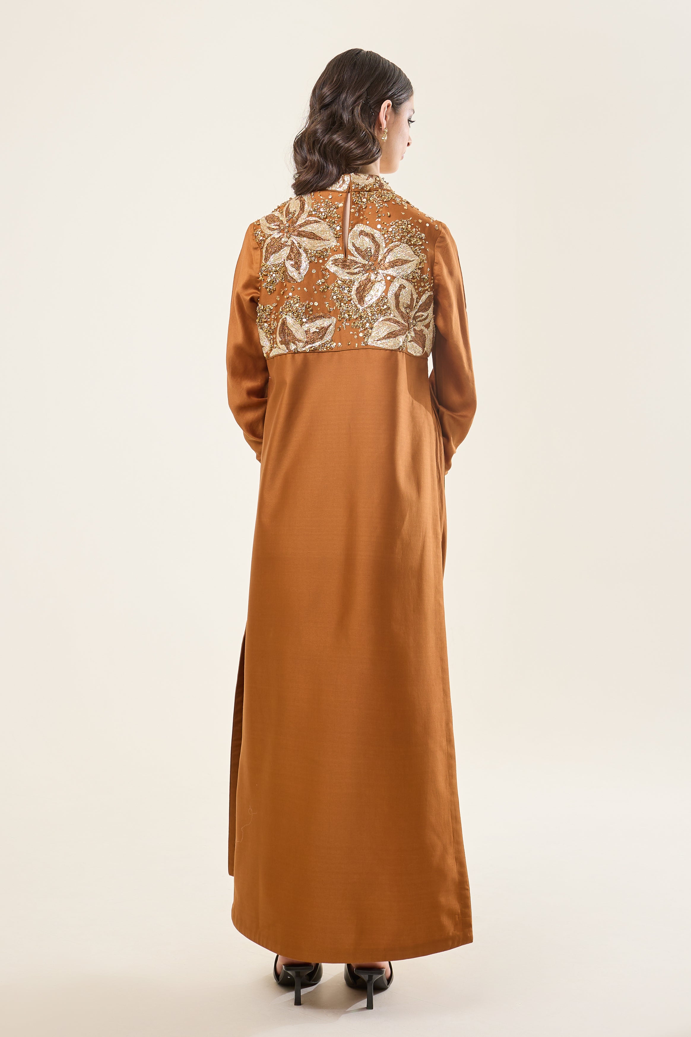 Golden Flora Kurta