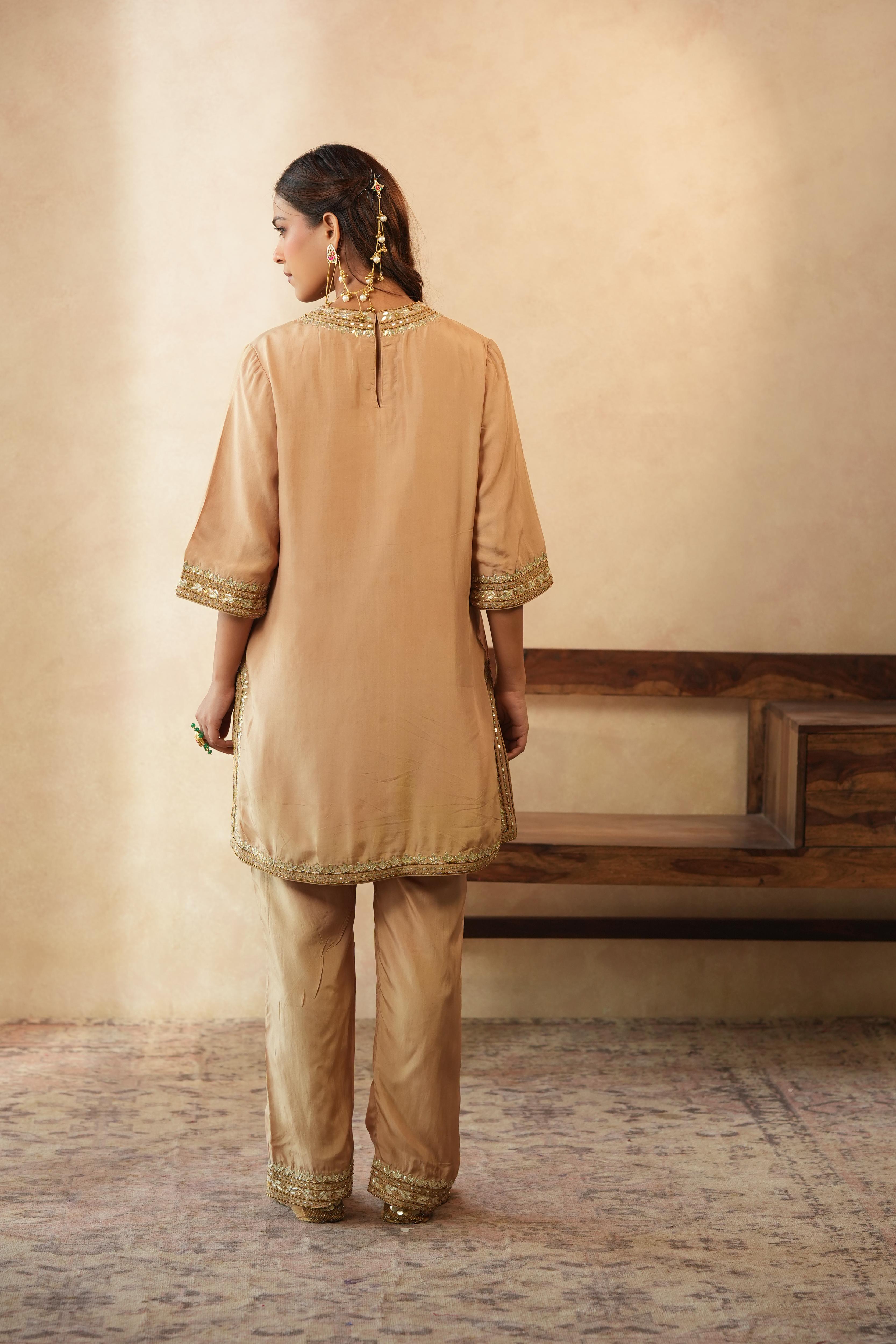 Miral Gota Patti Co-ord Set
