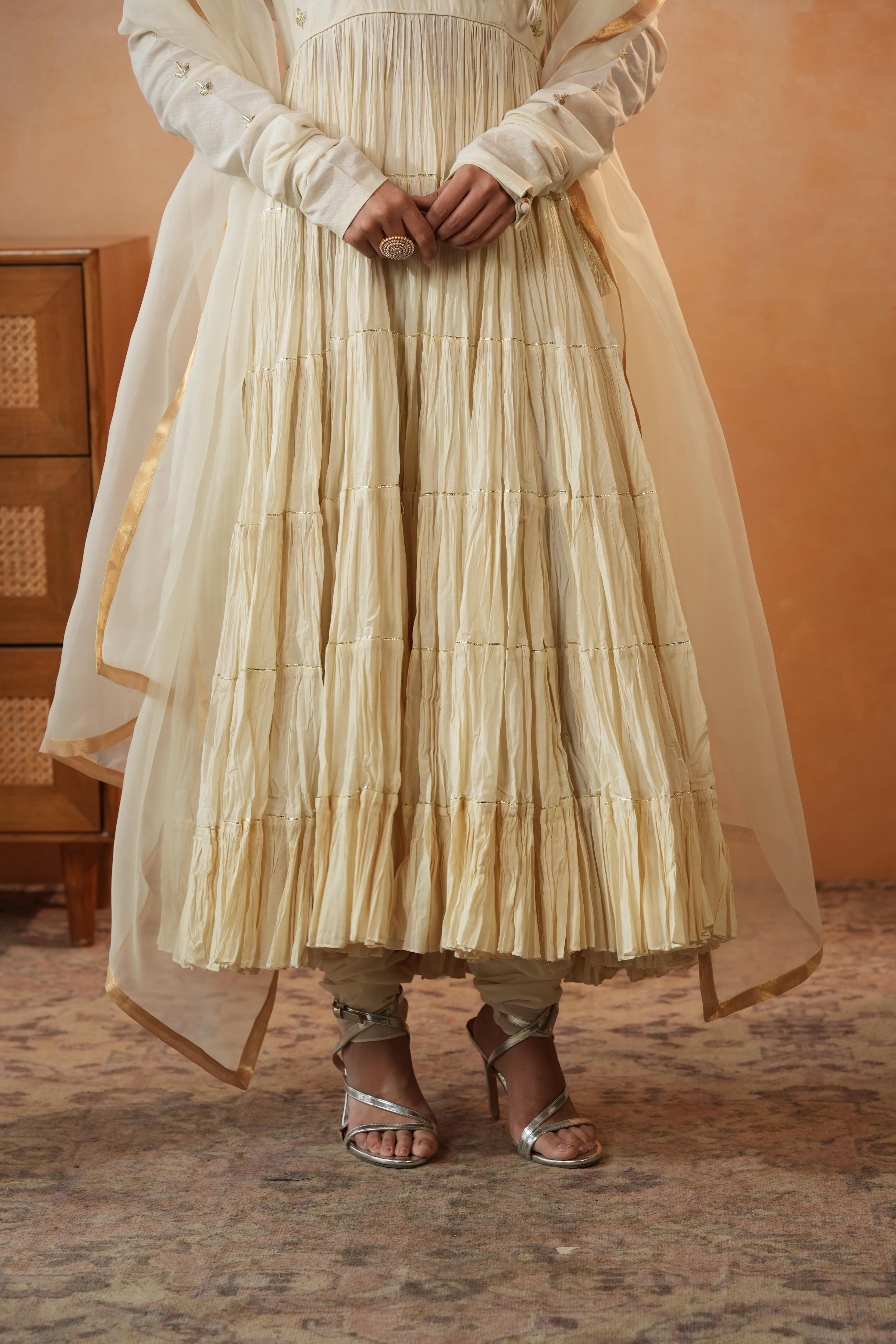 Swara Ivory Anarkali