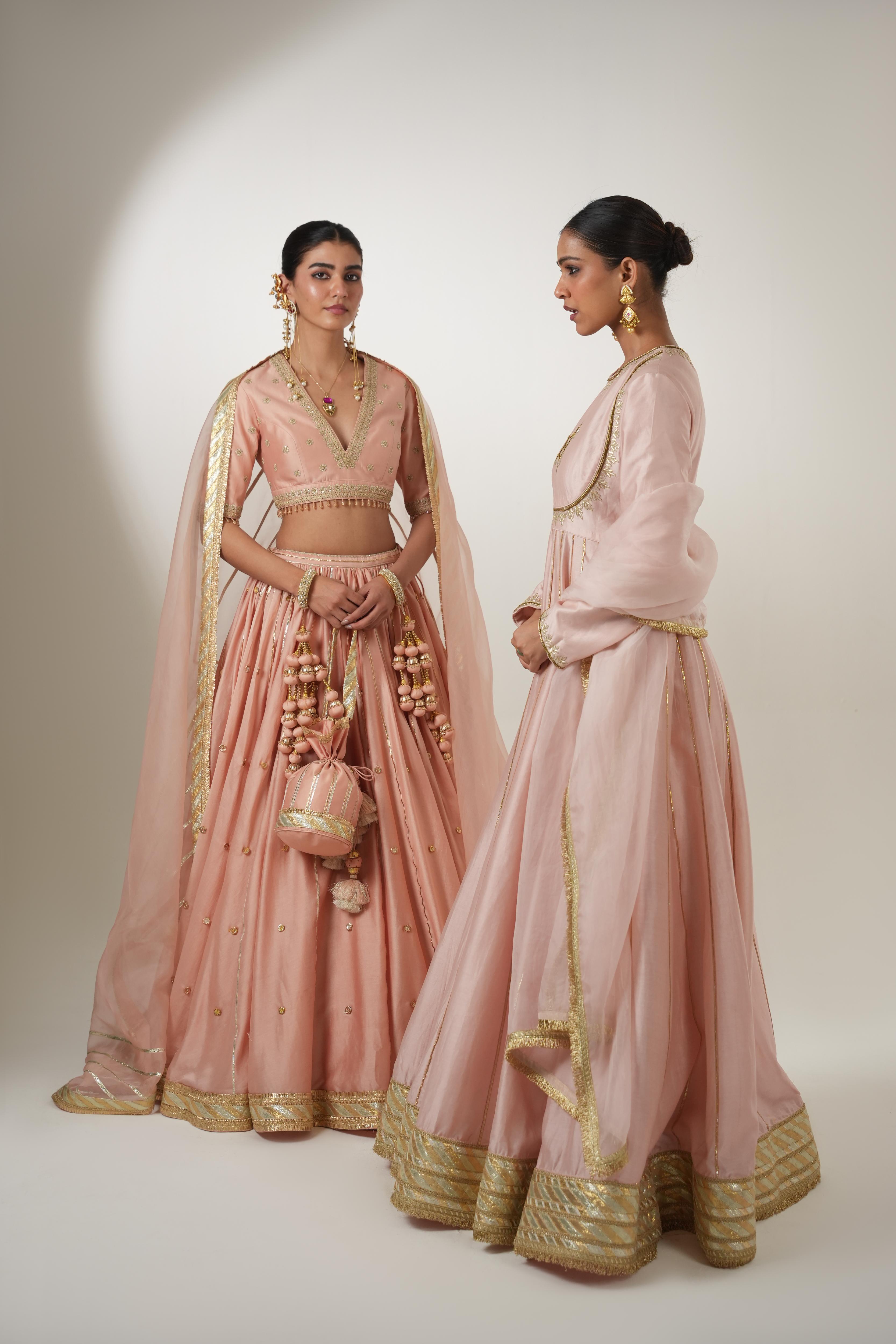 Dhriti Blush Pink Lehenga
