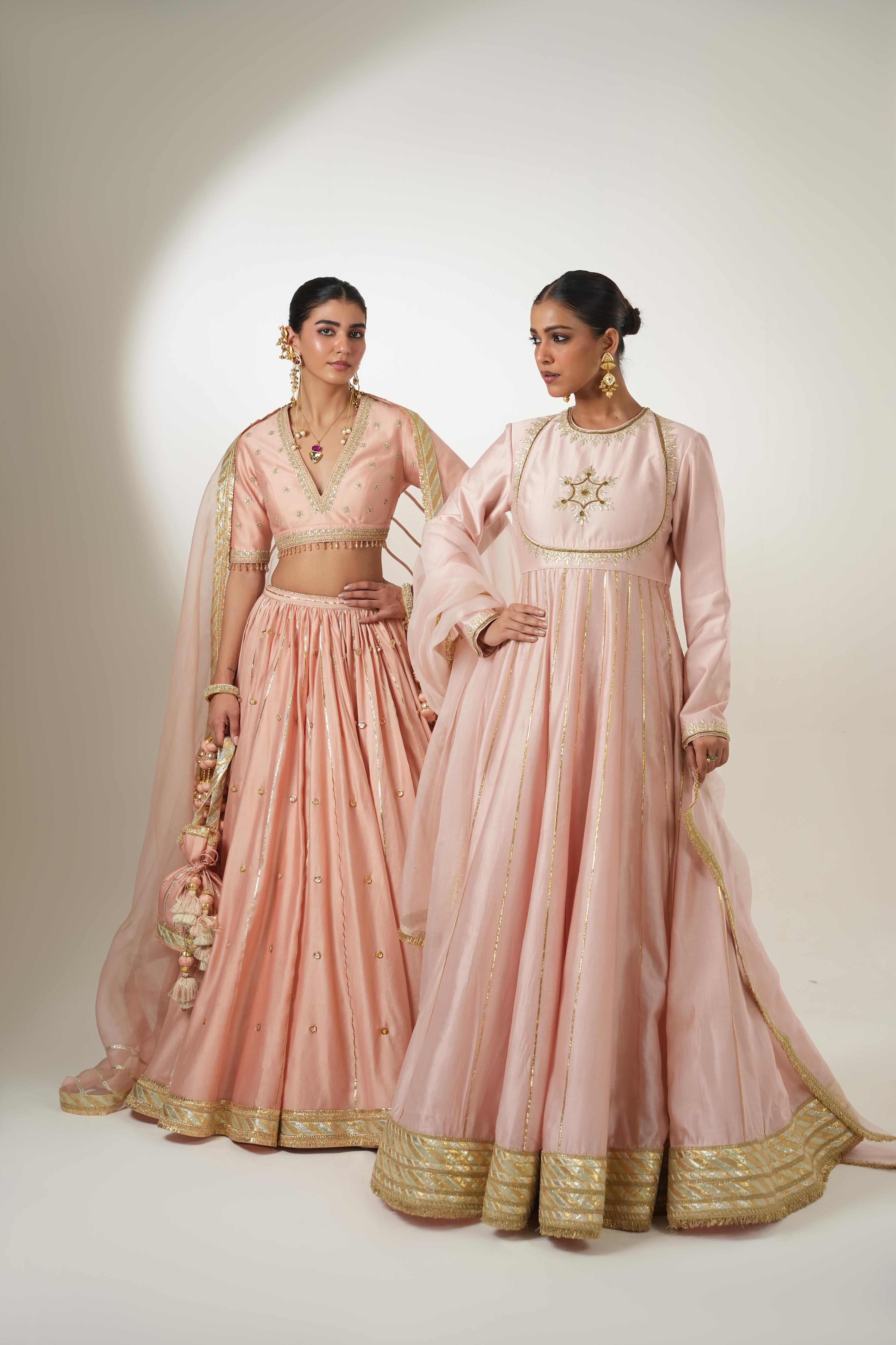 Dhriti Blush Pink Lehenga