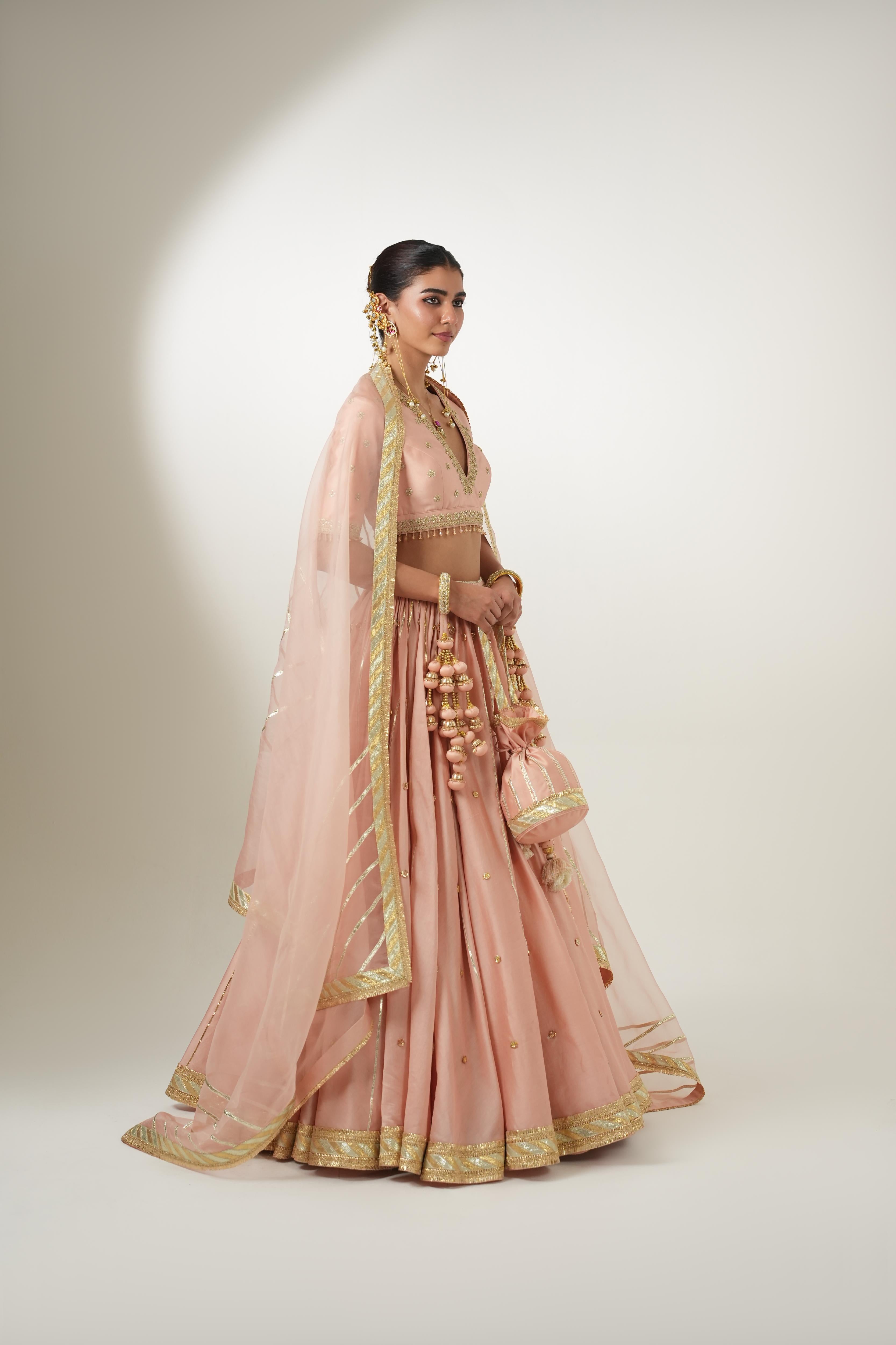 Dhriti Blush Pink Lehenga