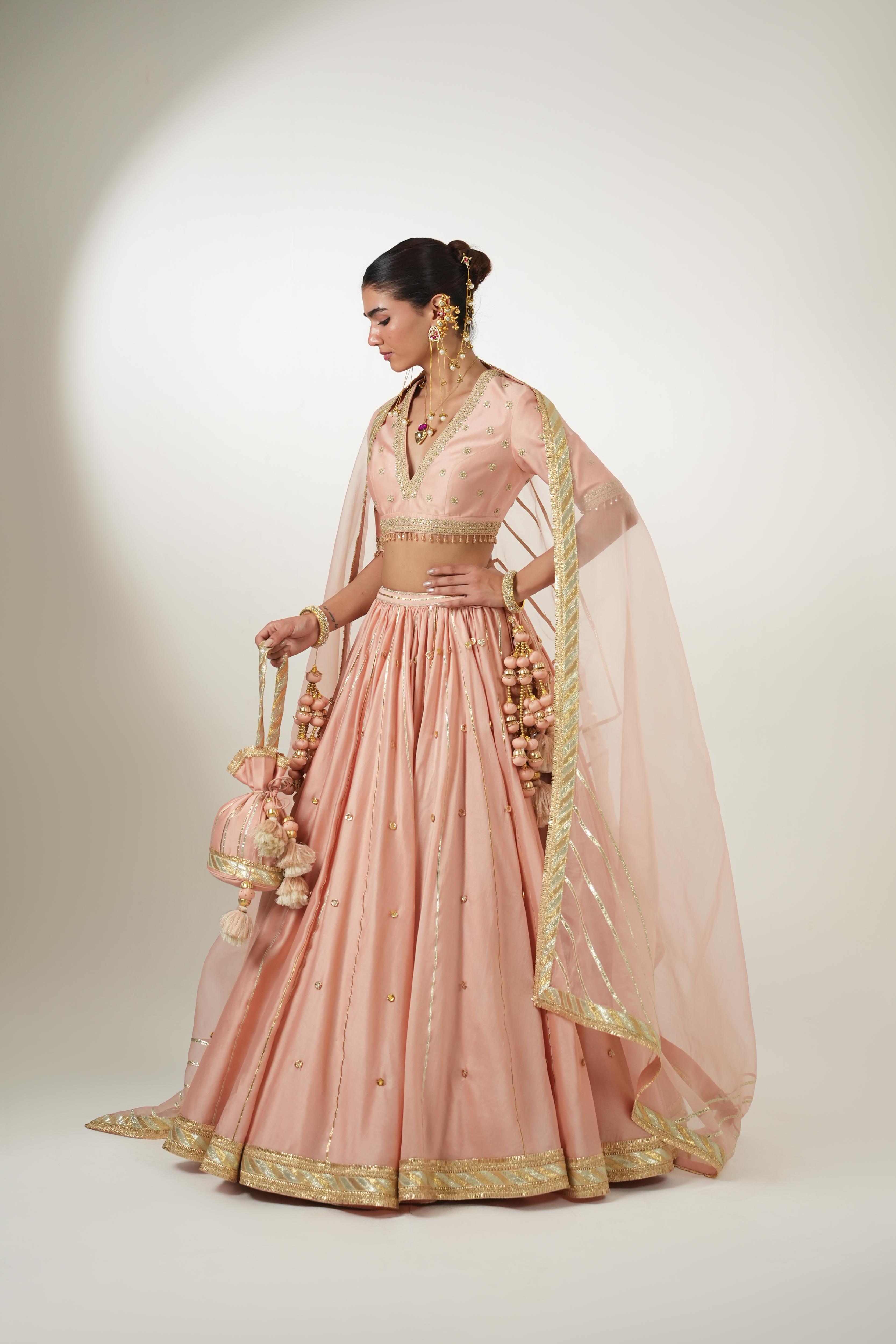 Dhriti Blush Pink Lehenga