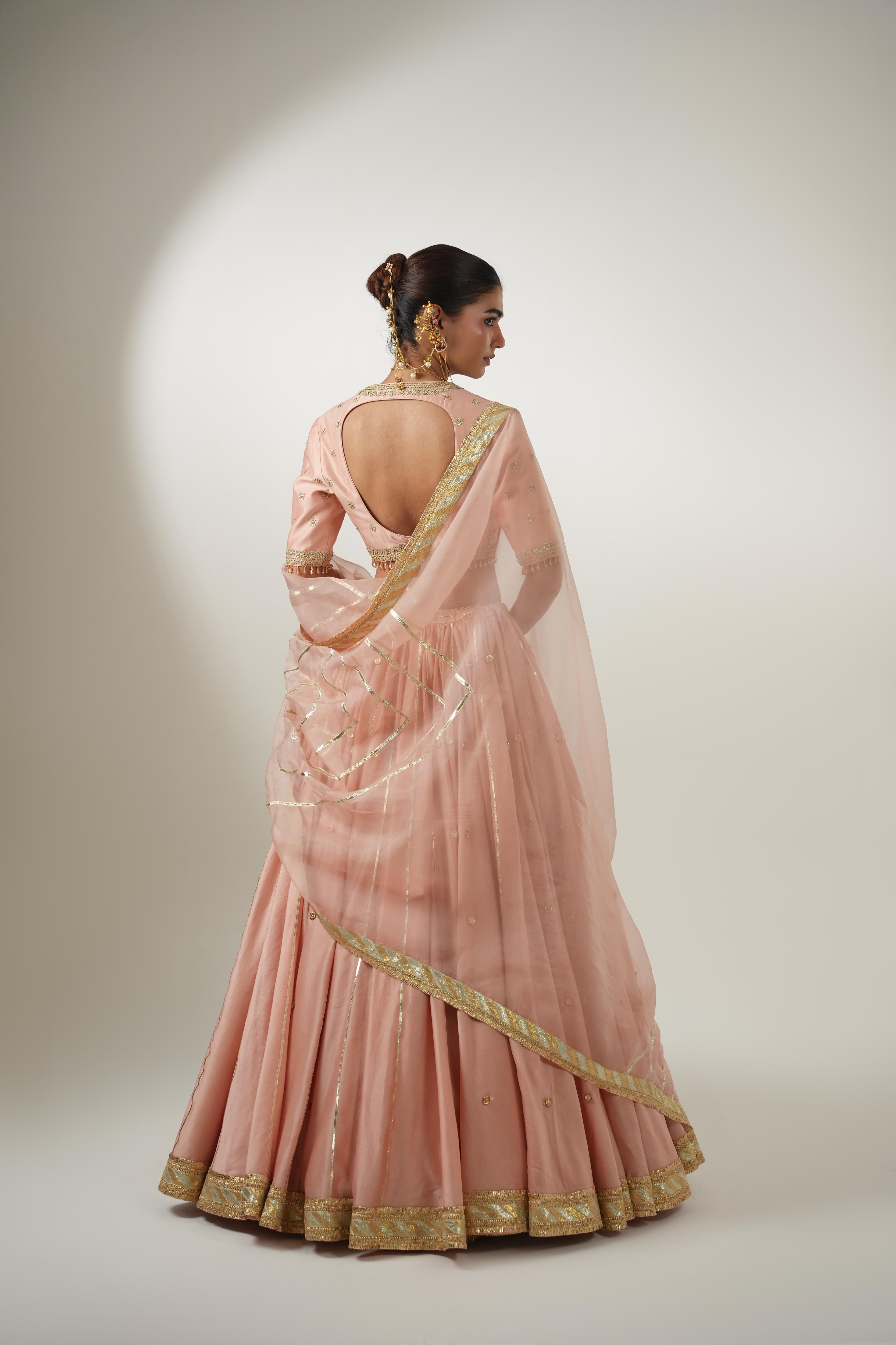 Dhriti Blush Pink Lehenga