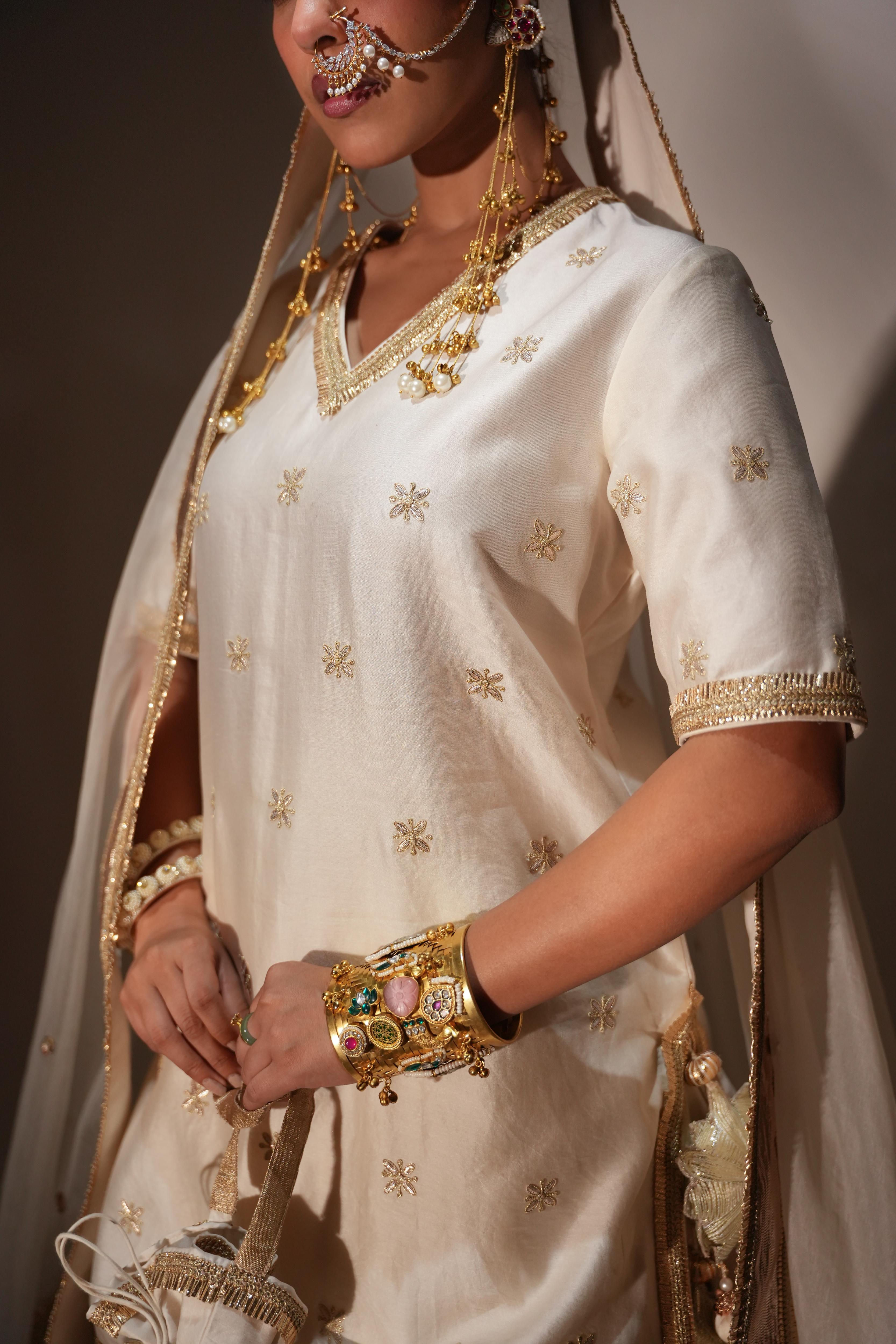 Avni Ivory Lehenga