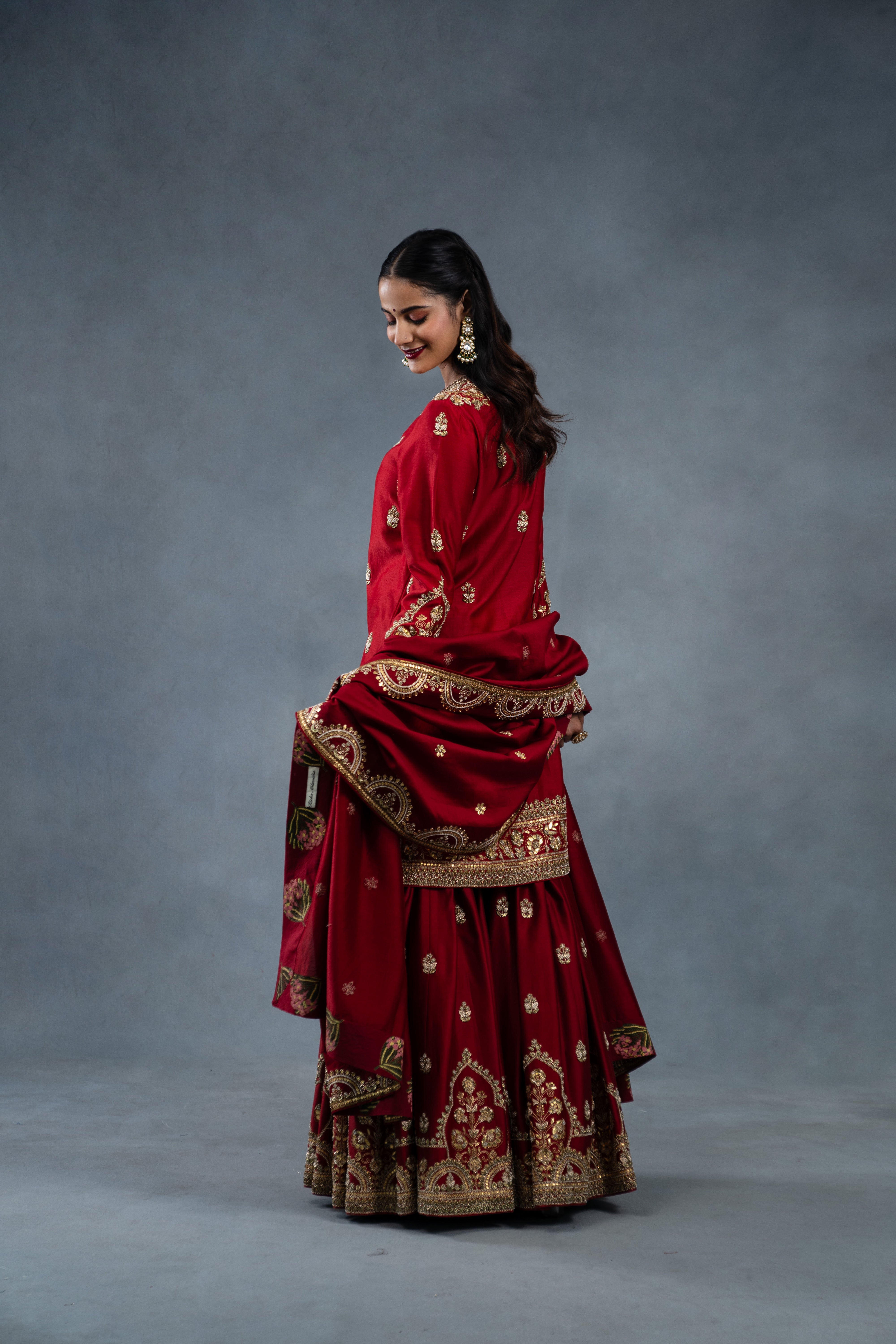 Pakeeza Red Wedding Sharara