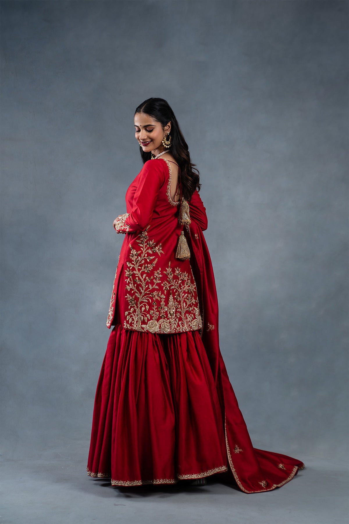 Sirat Red Wedding Sharara