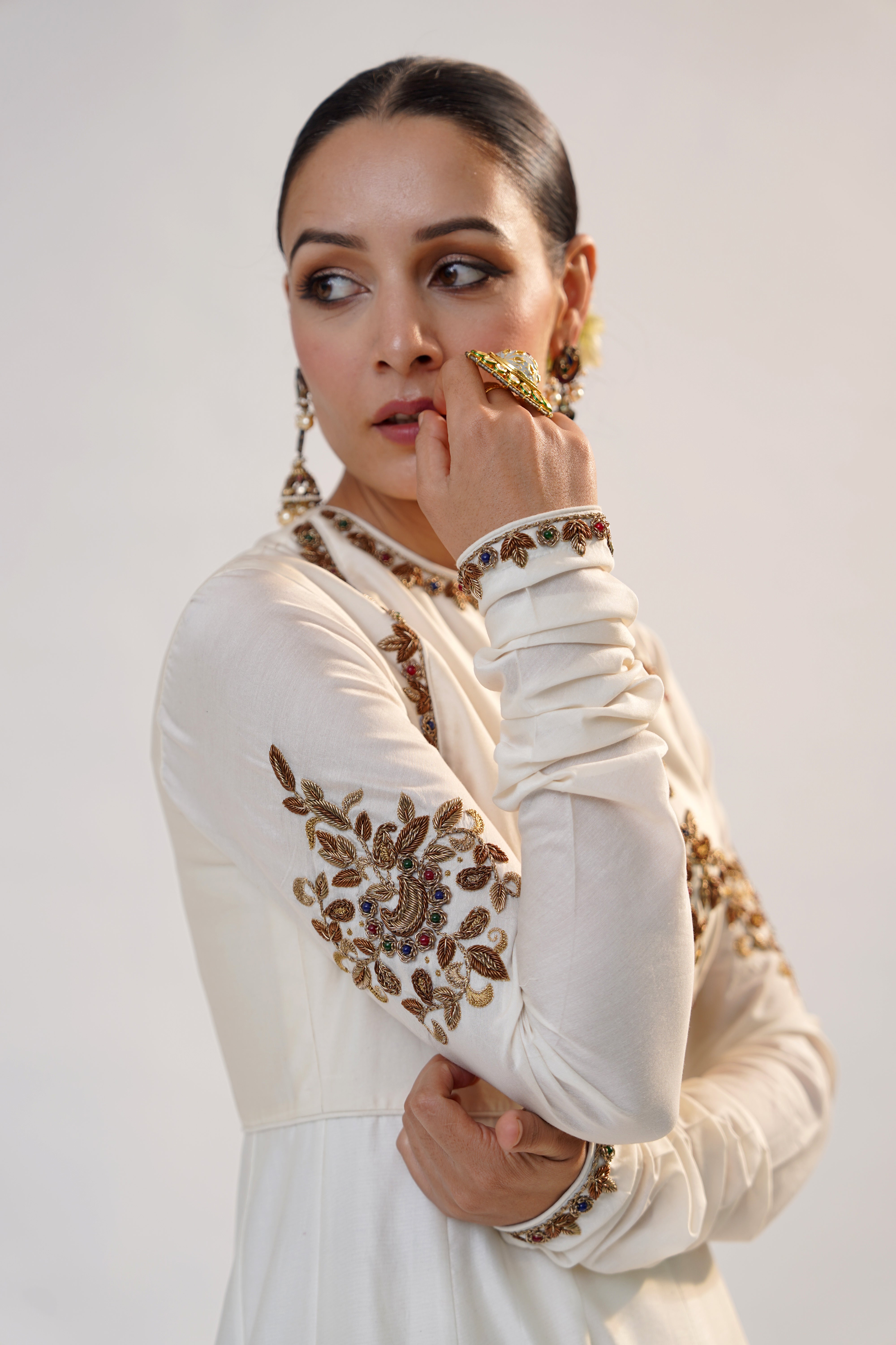 Zeenat Wedding Anarkali