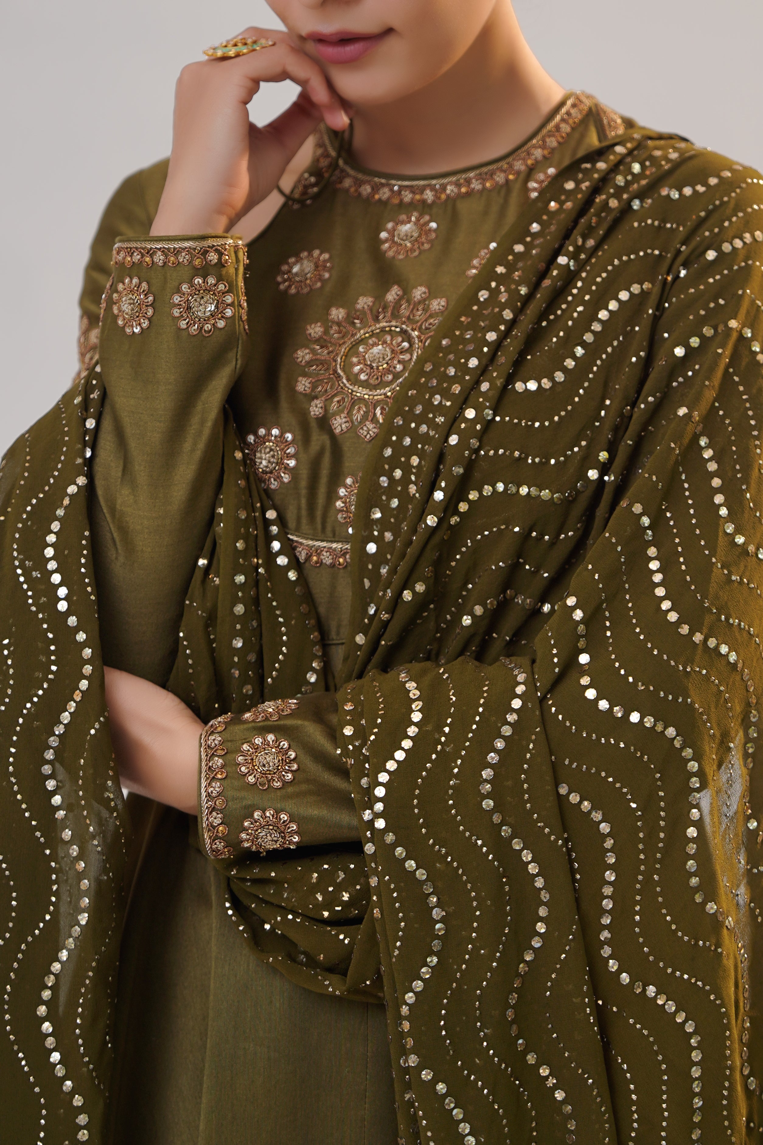 Heena Wedding Anarkali