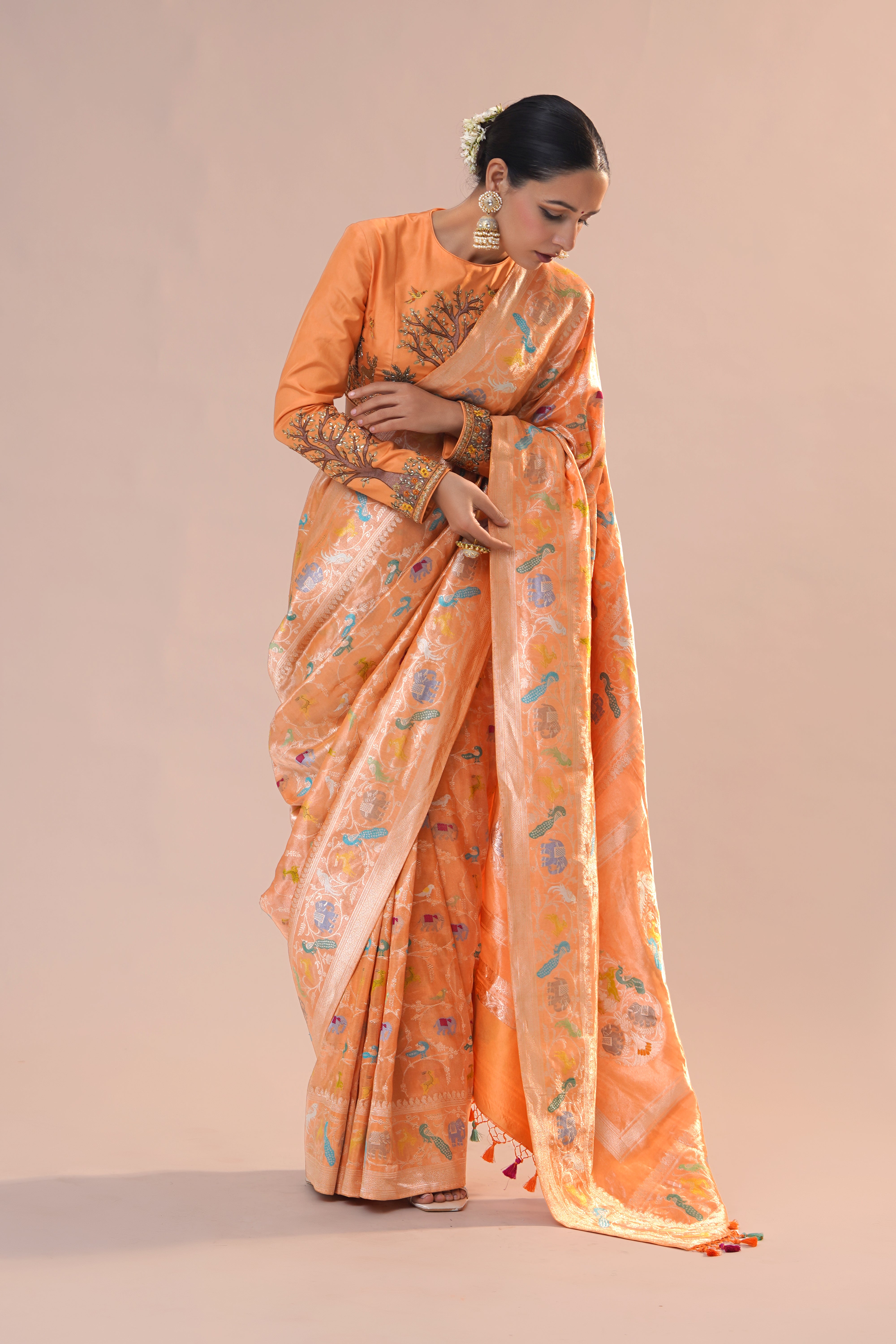 Shikarga Wedding Saree