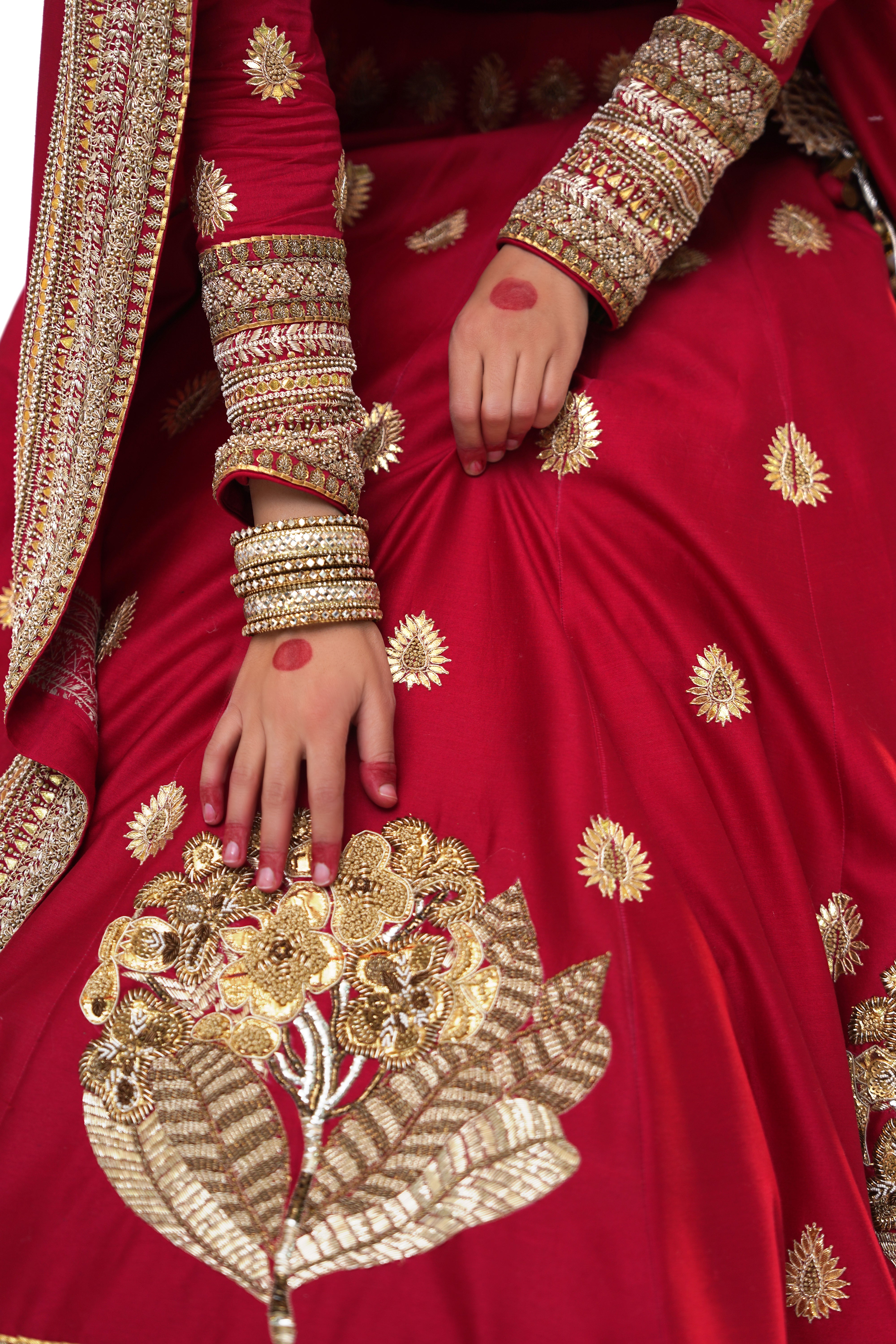 Gulband Bridal Lehenga