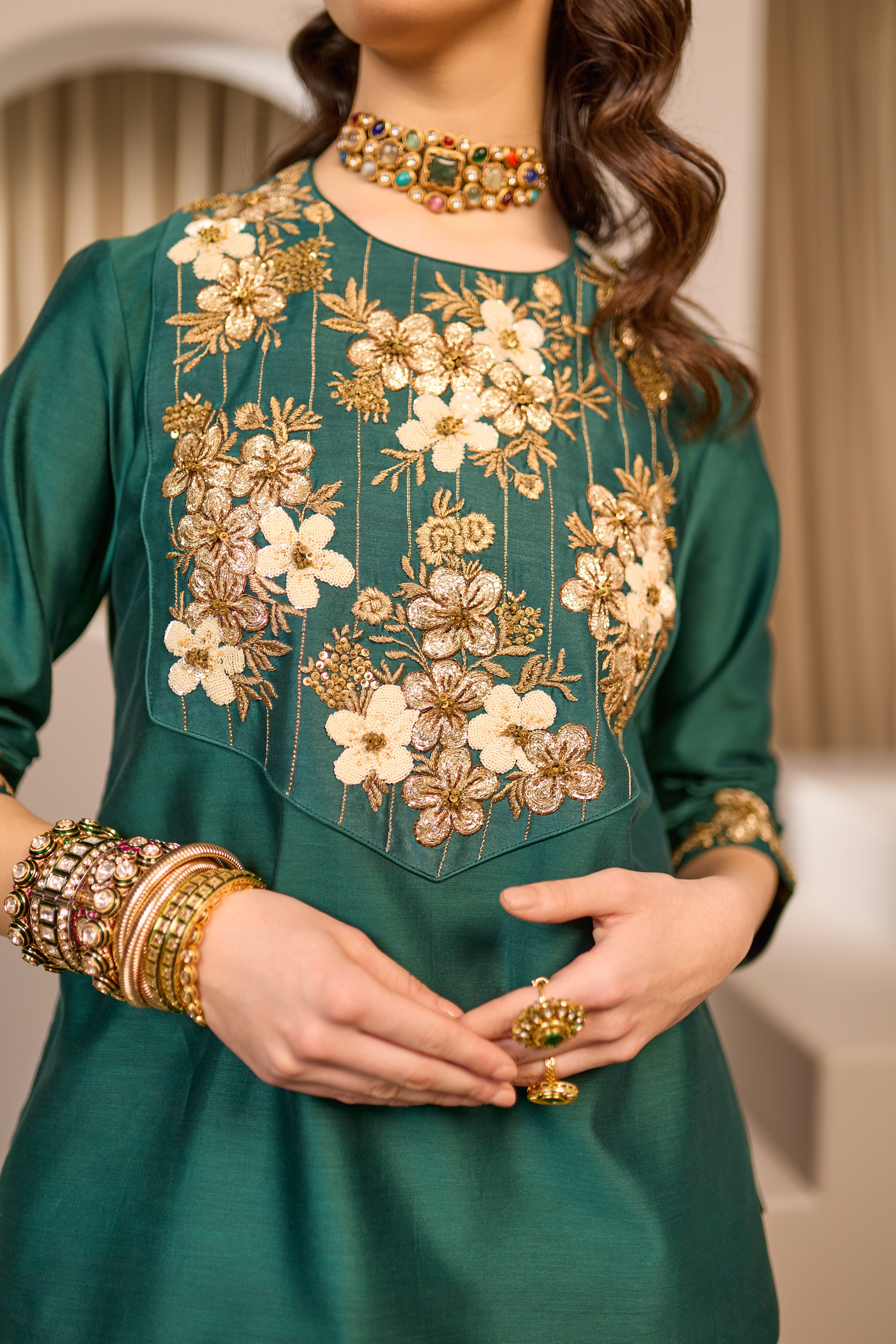 Flora Bunch Kurta and Skirt