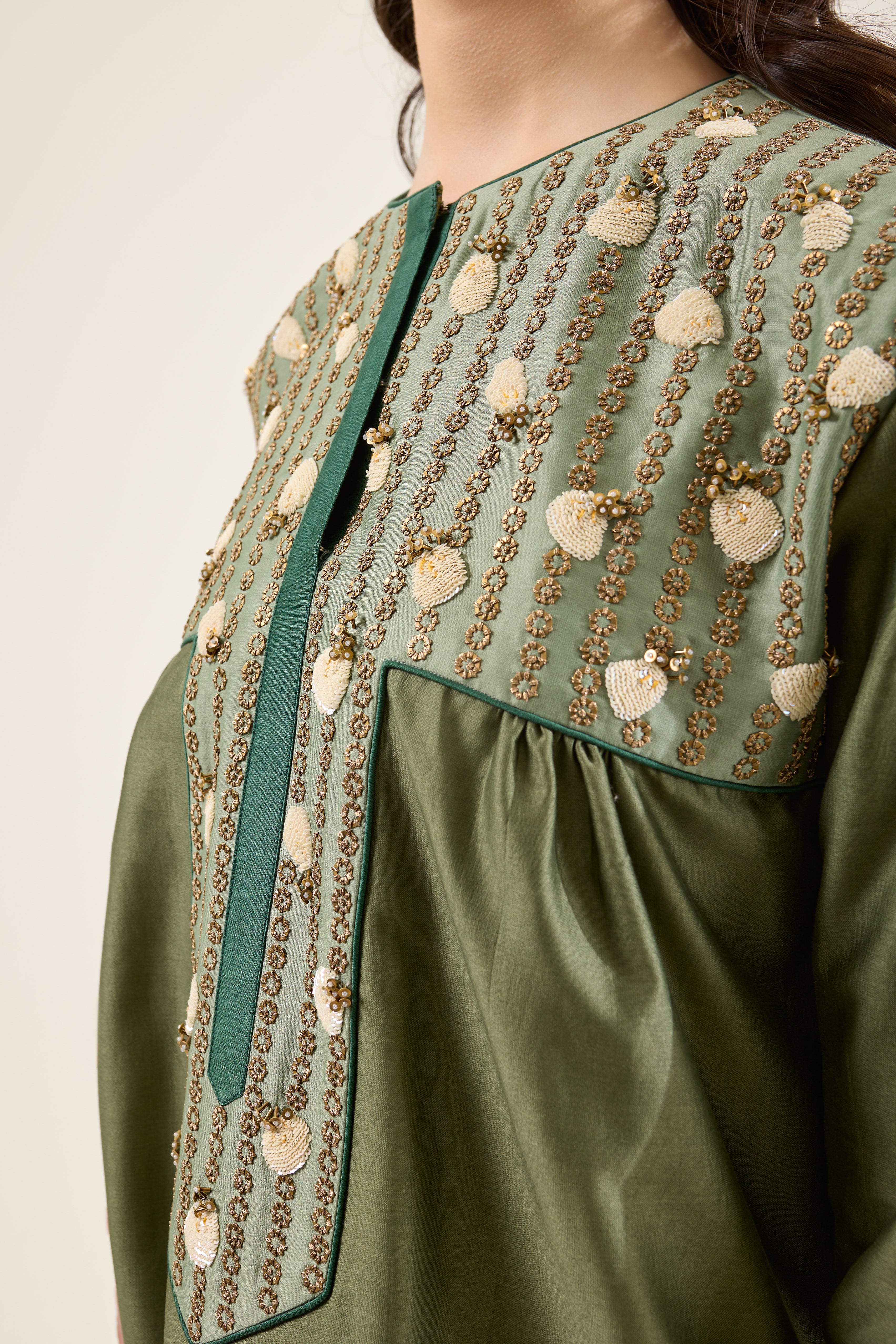 Petal Mint Green Kurta