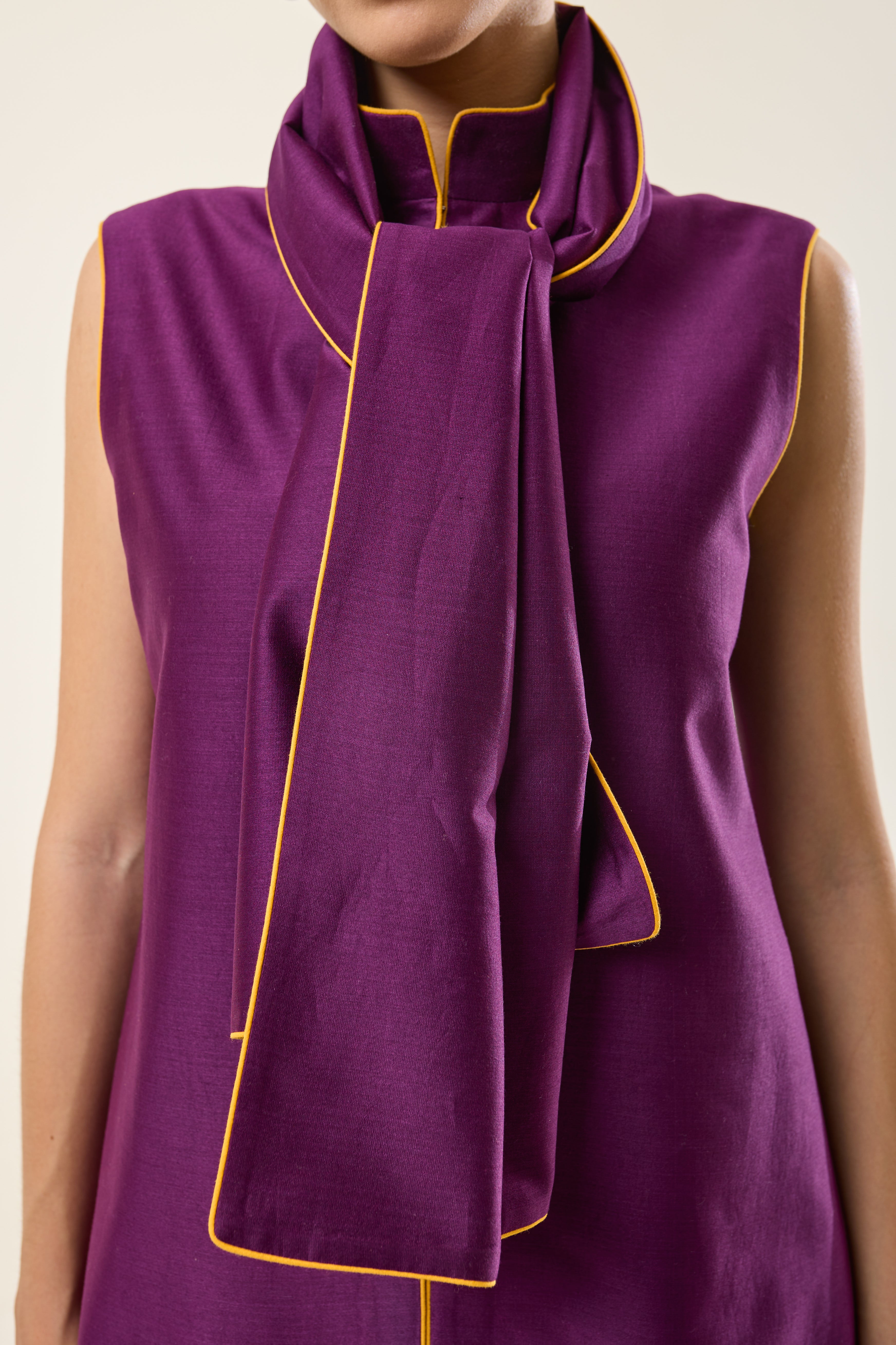 A Line Plumeria Punch Dress