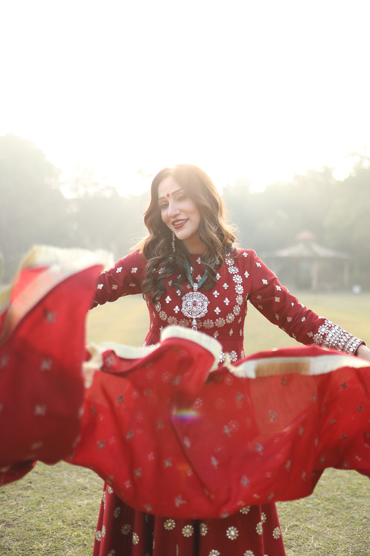Harpreeth Suri In Noor E Sehar Wedding Anarkali
