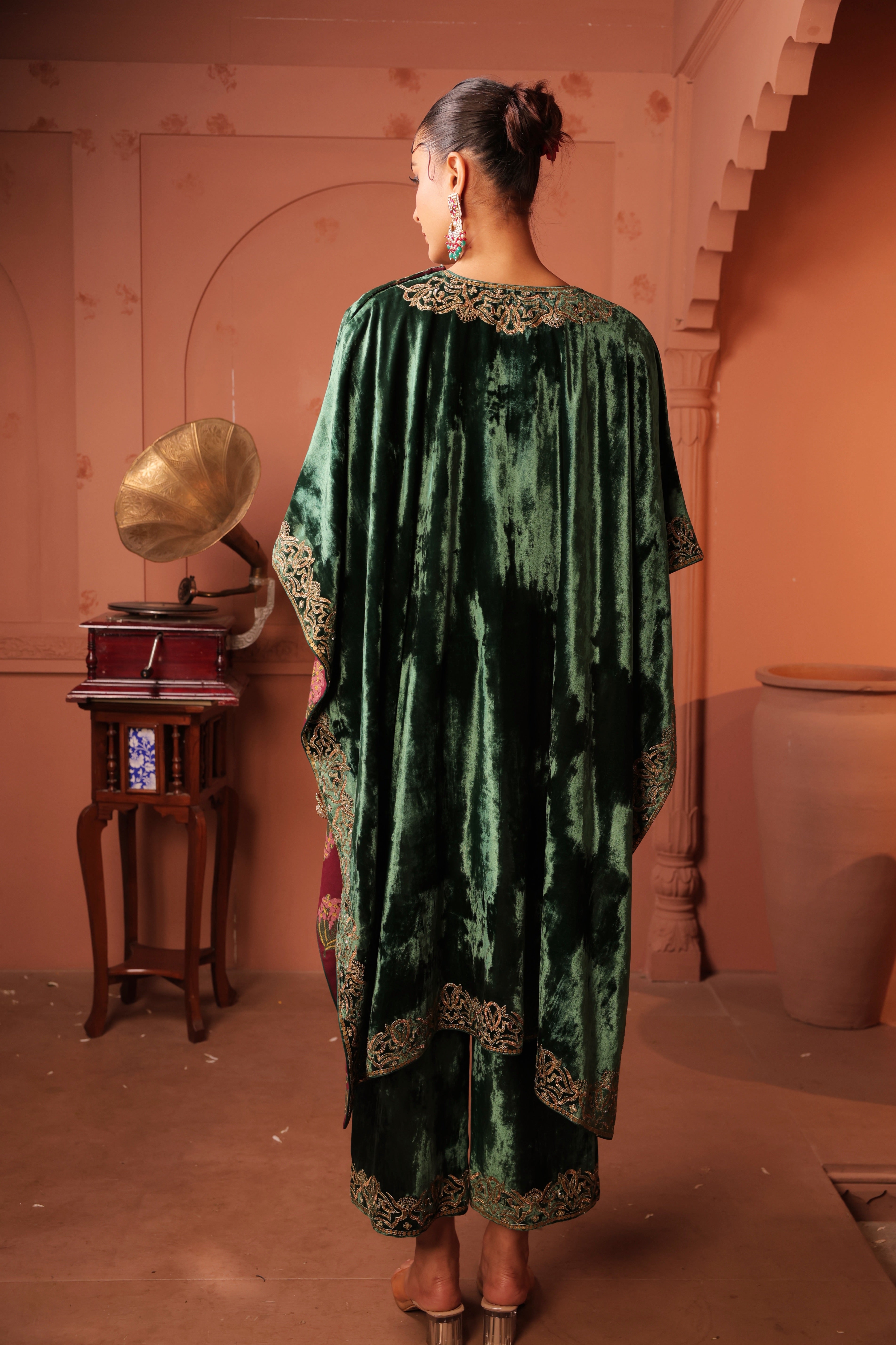 Nasreen Kaftan Suit Set