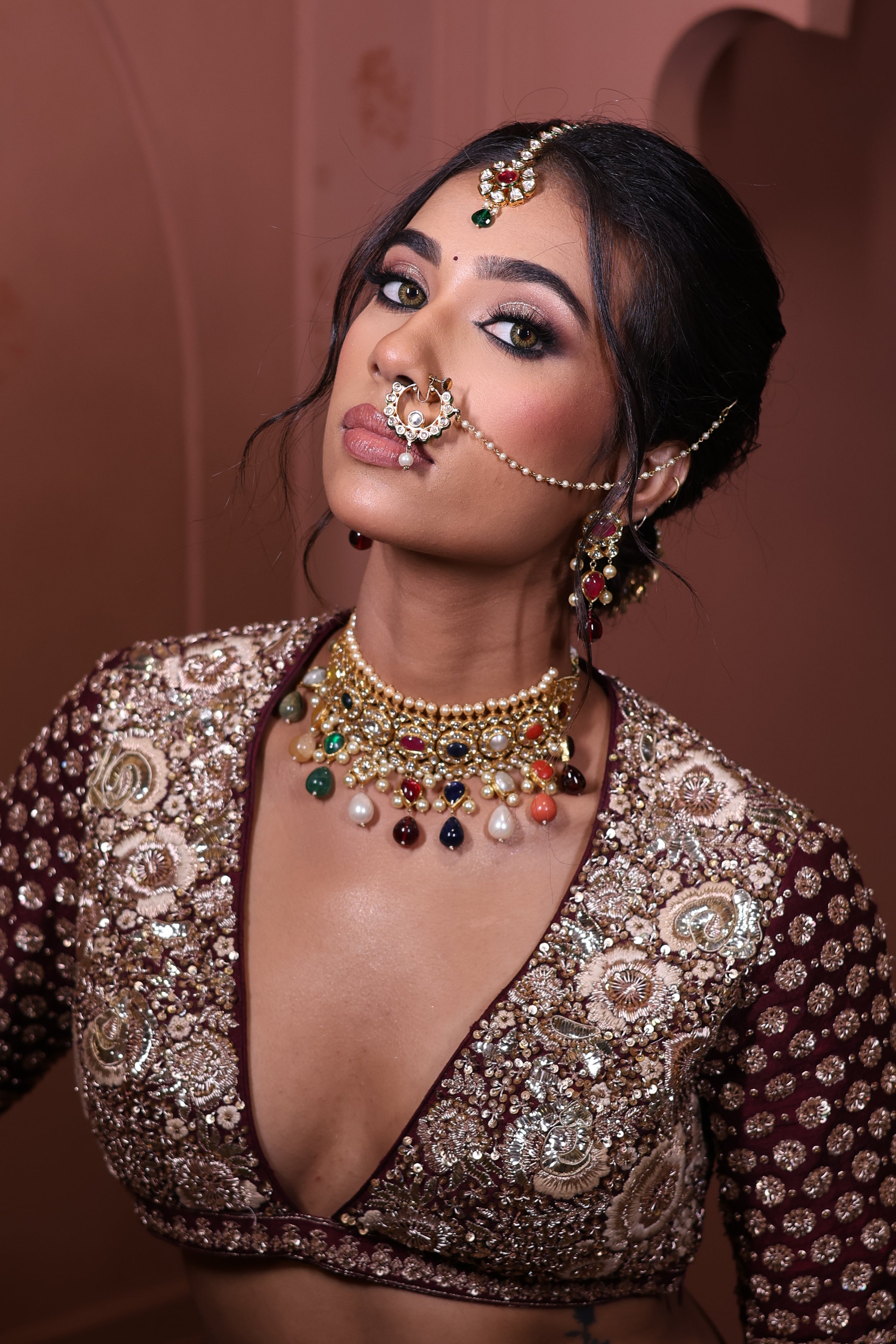 Sunheri Bridal Lehenga