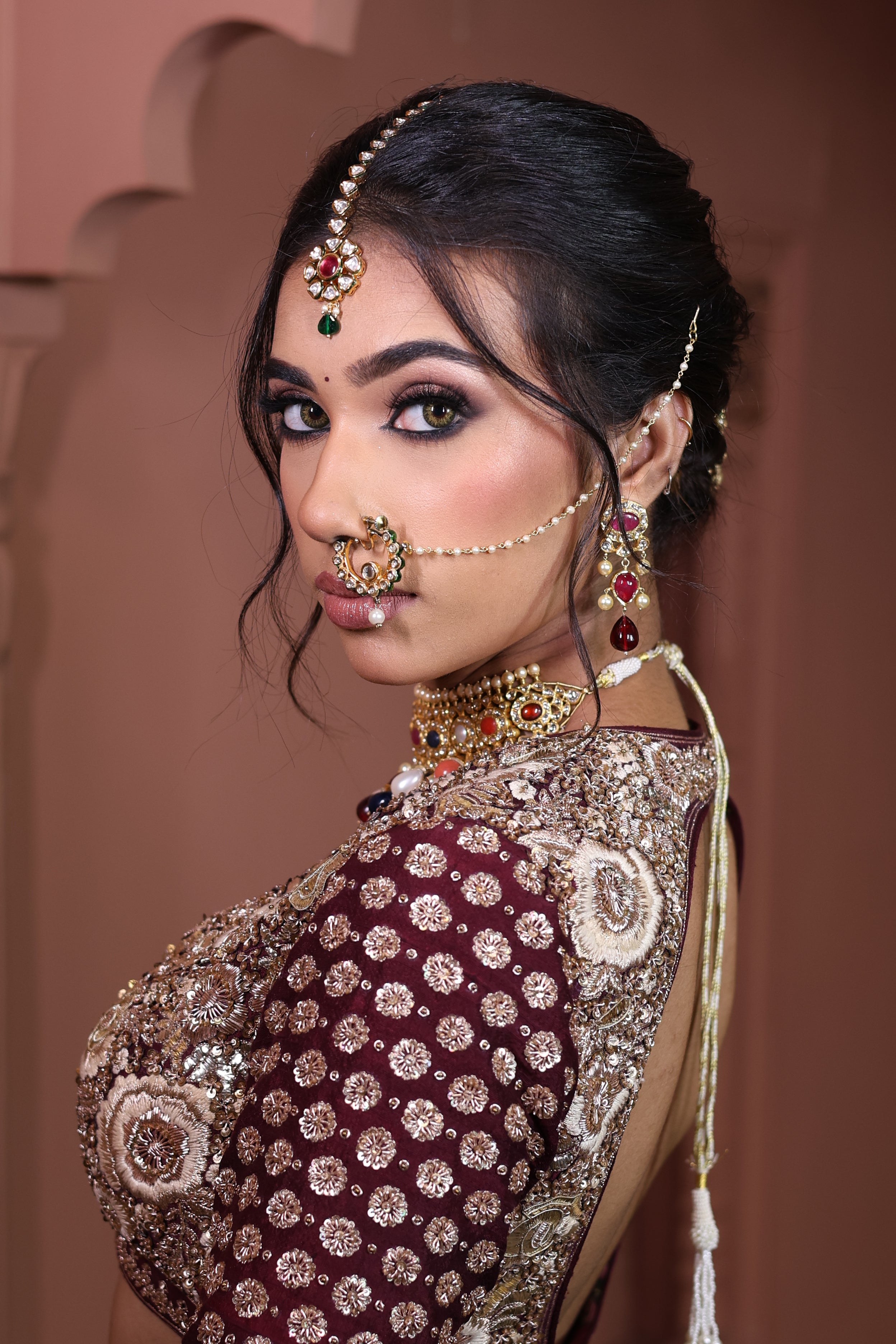Sunheri Bridal Lehenga