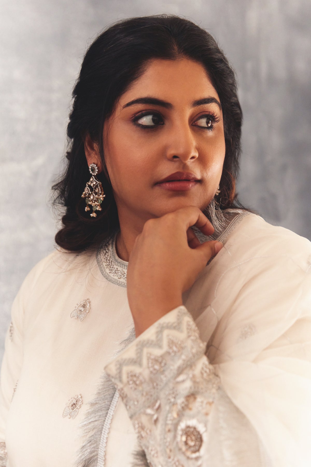 Manjima Mohan In Keerat Kurta Set