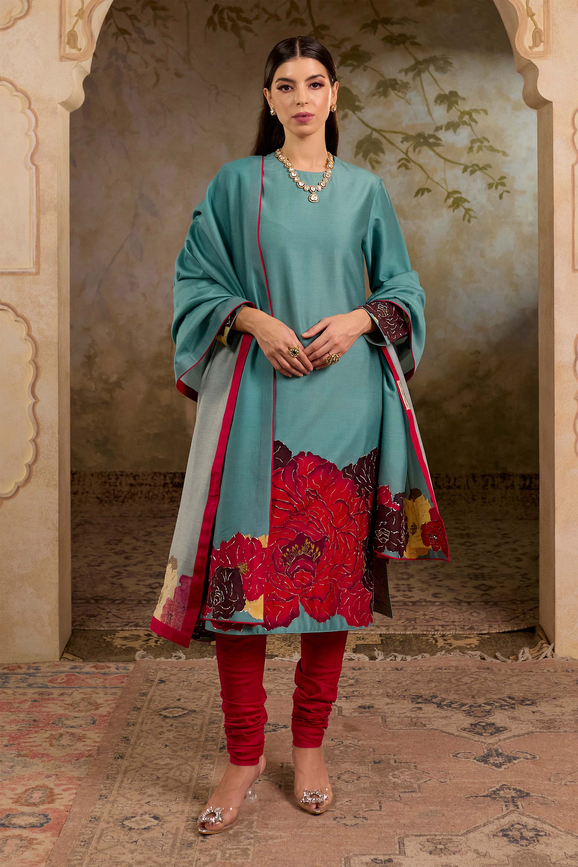 Fulora Print Suit Set