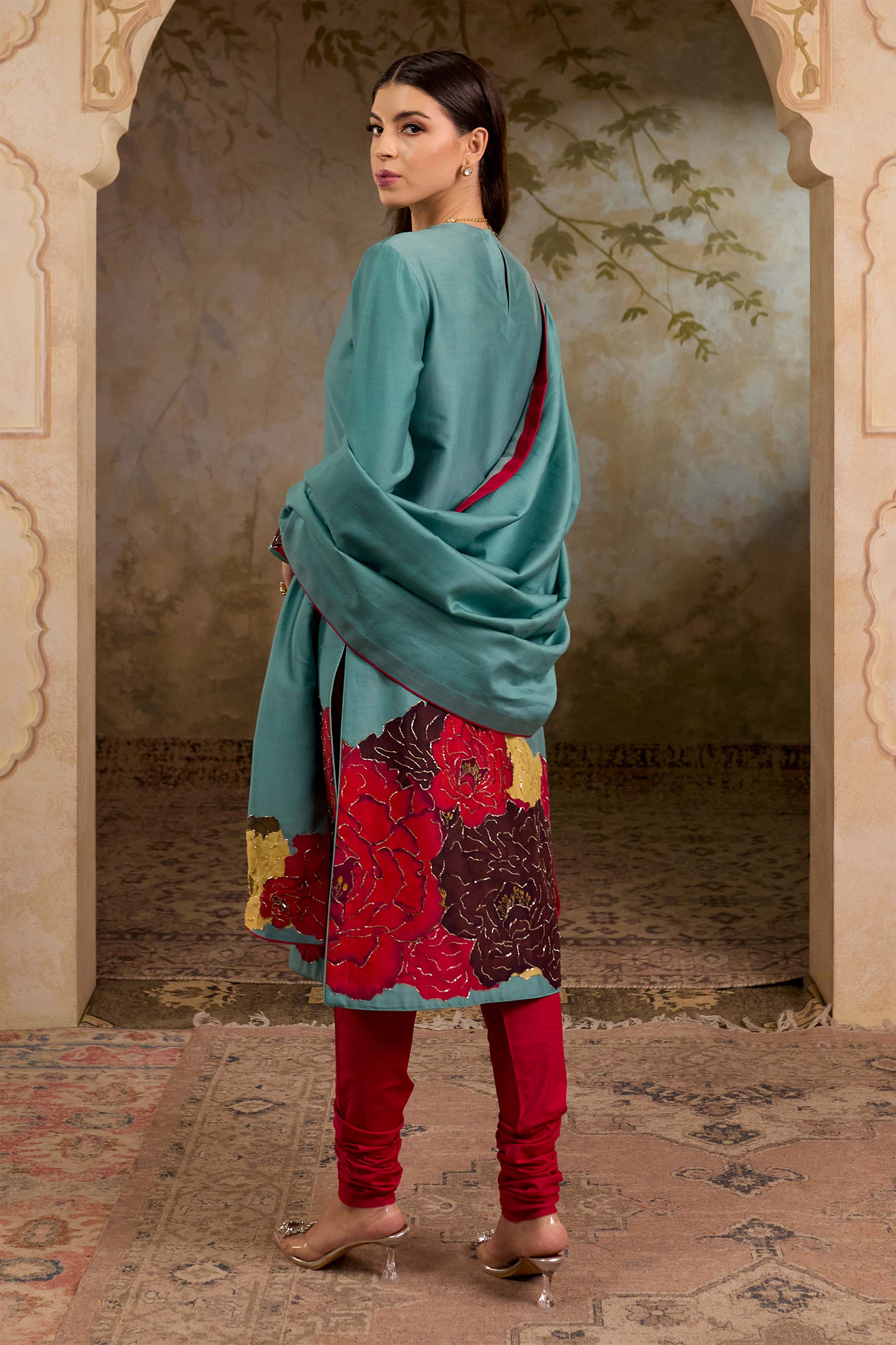 Fulora Print Suit Set