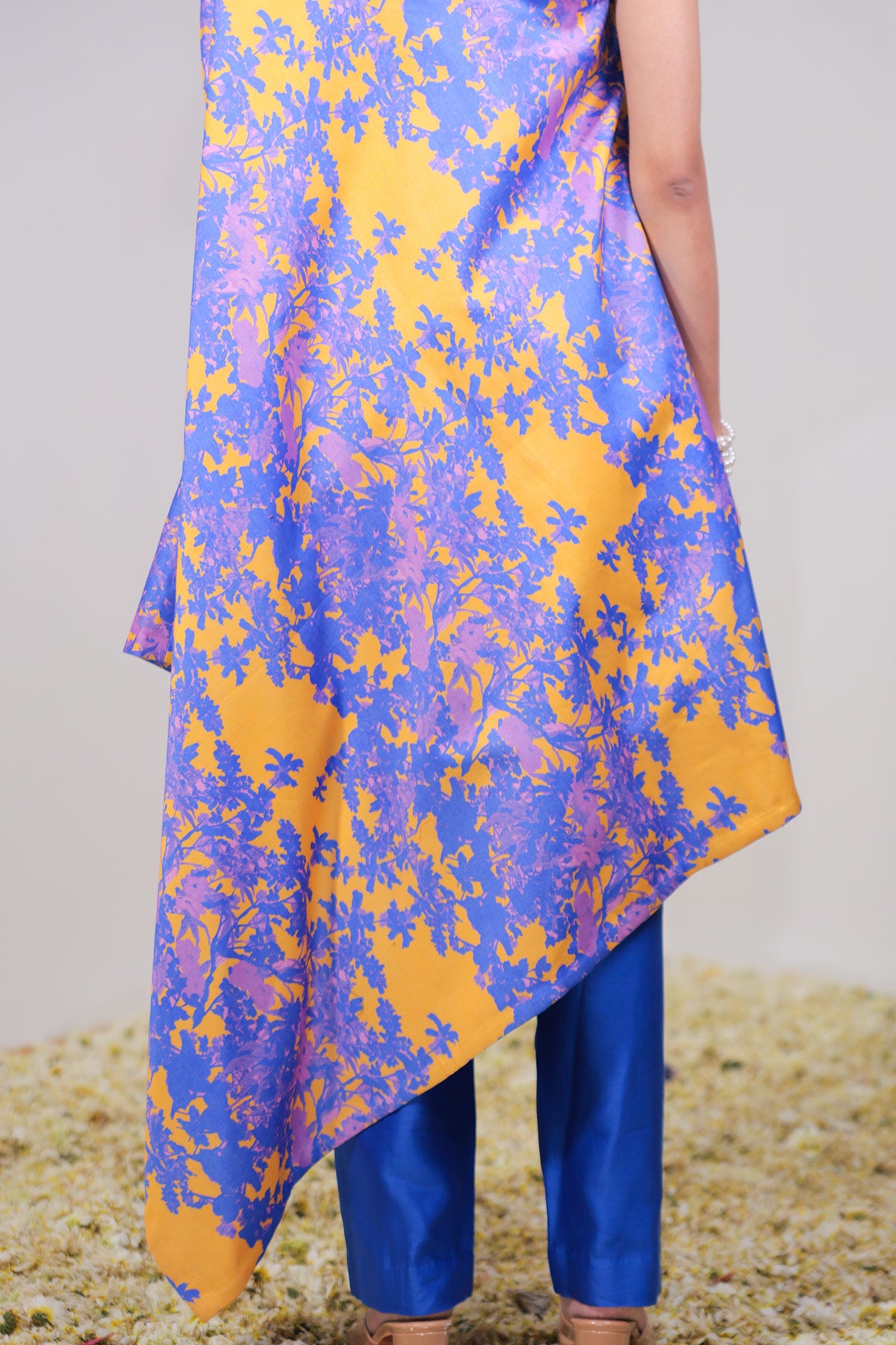 Orange, Blue/Purple Co-ord Set
