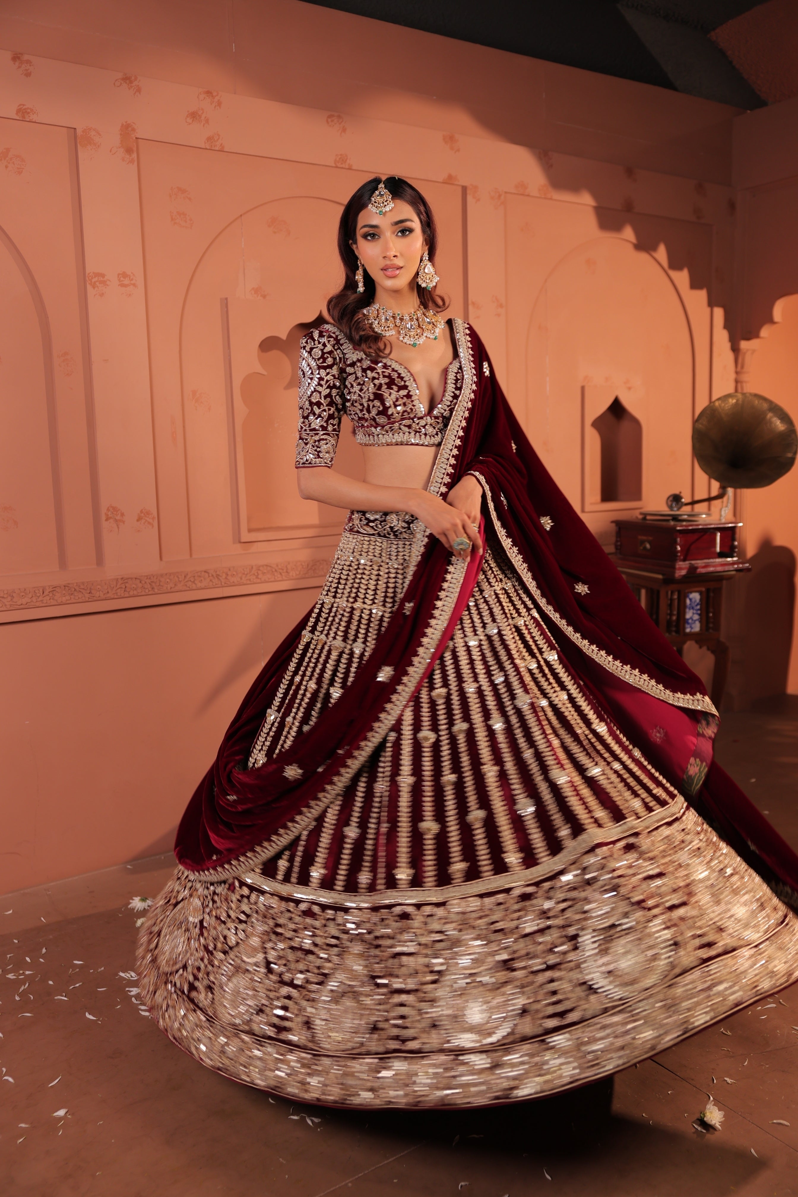 Jhoomar Lehenga Blouse