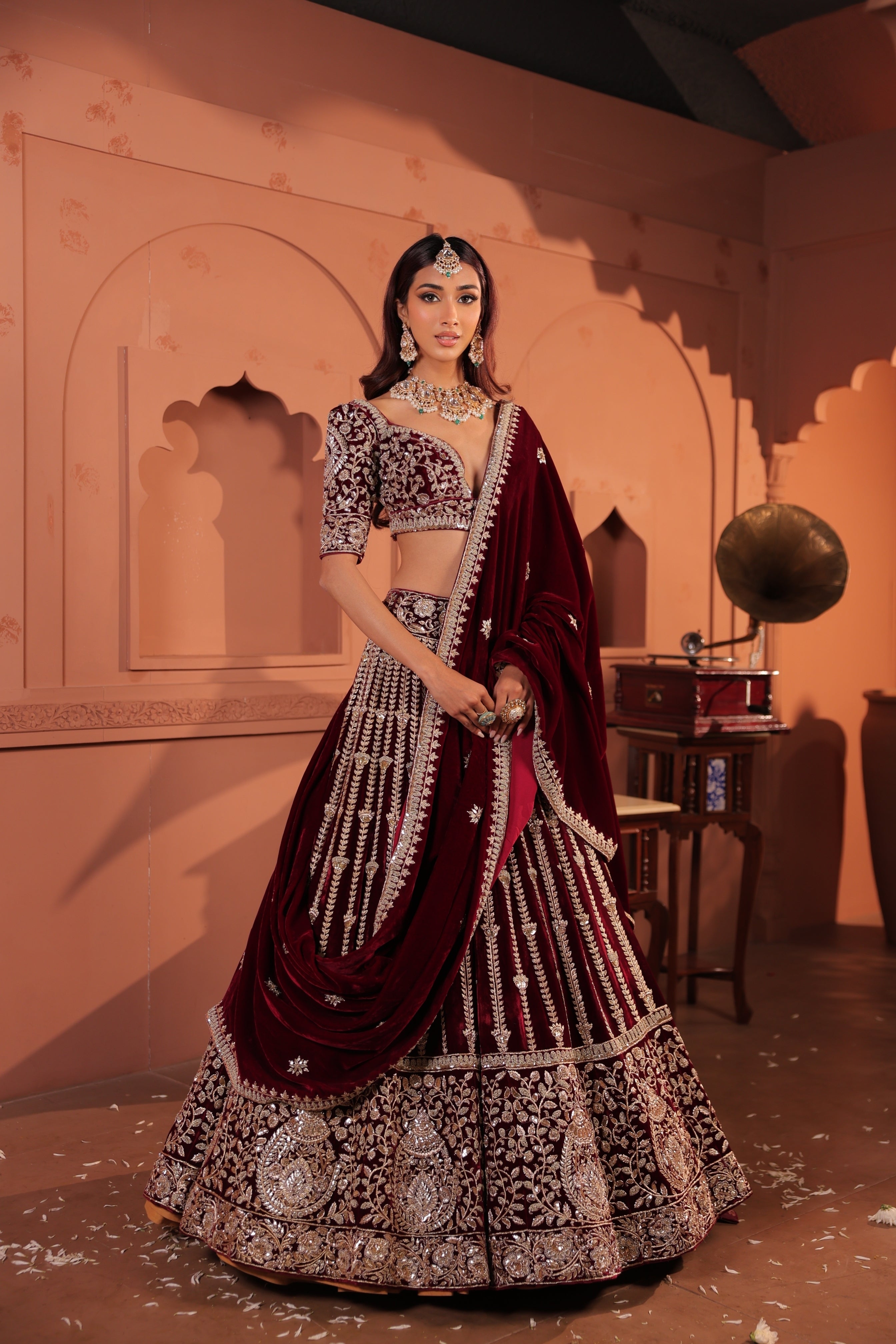 Jhoomar Lehenga Blouse