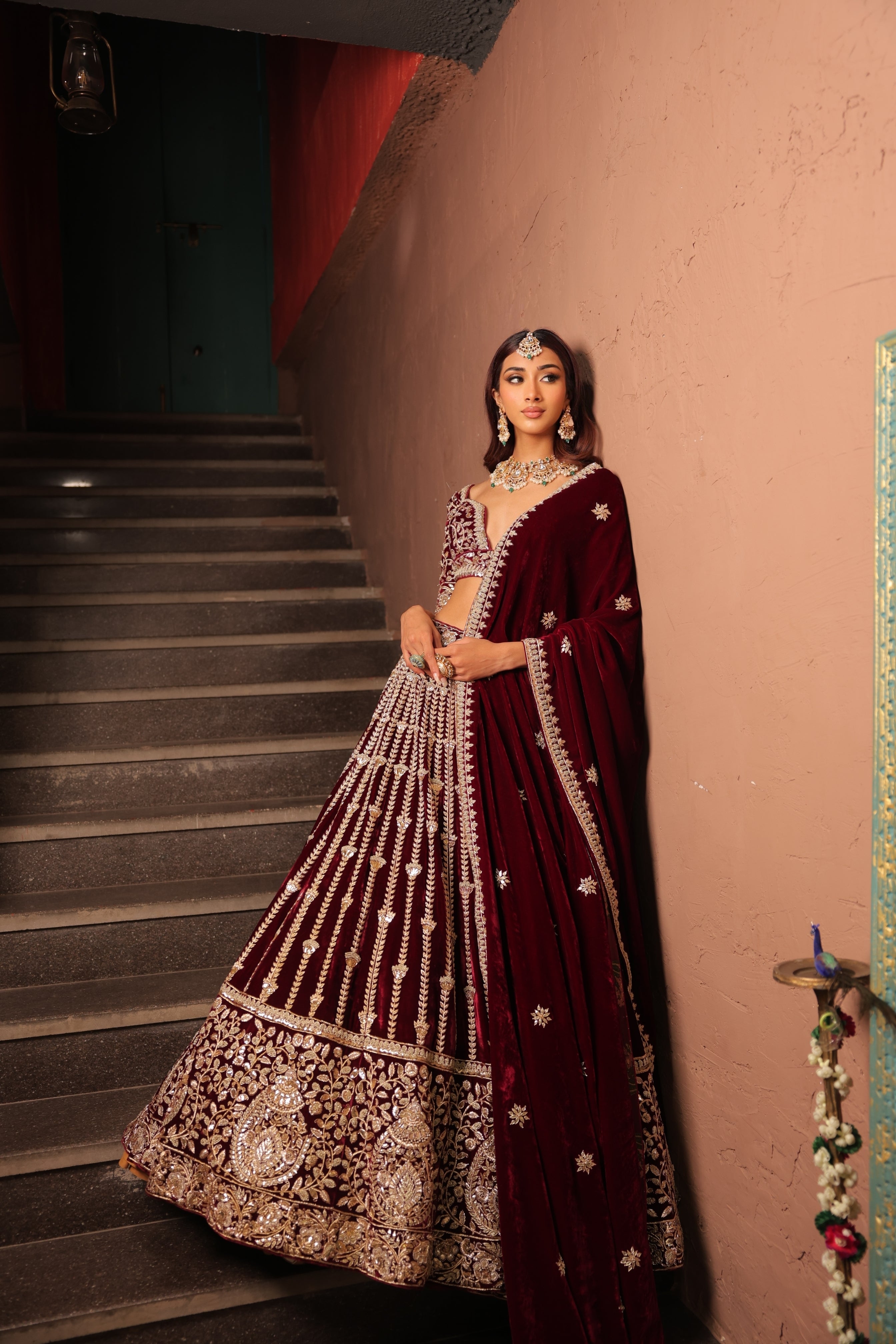 Jhoomar Lehenga