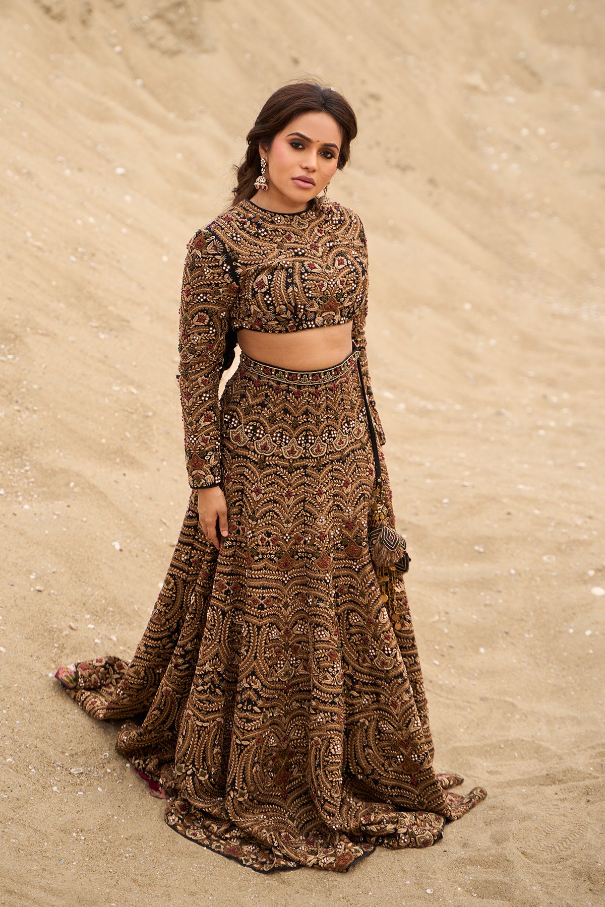 Bhavna Sre In Noor E Mahal Bridal Lehenga
