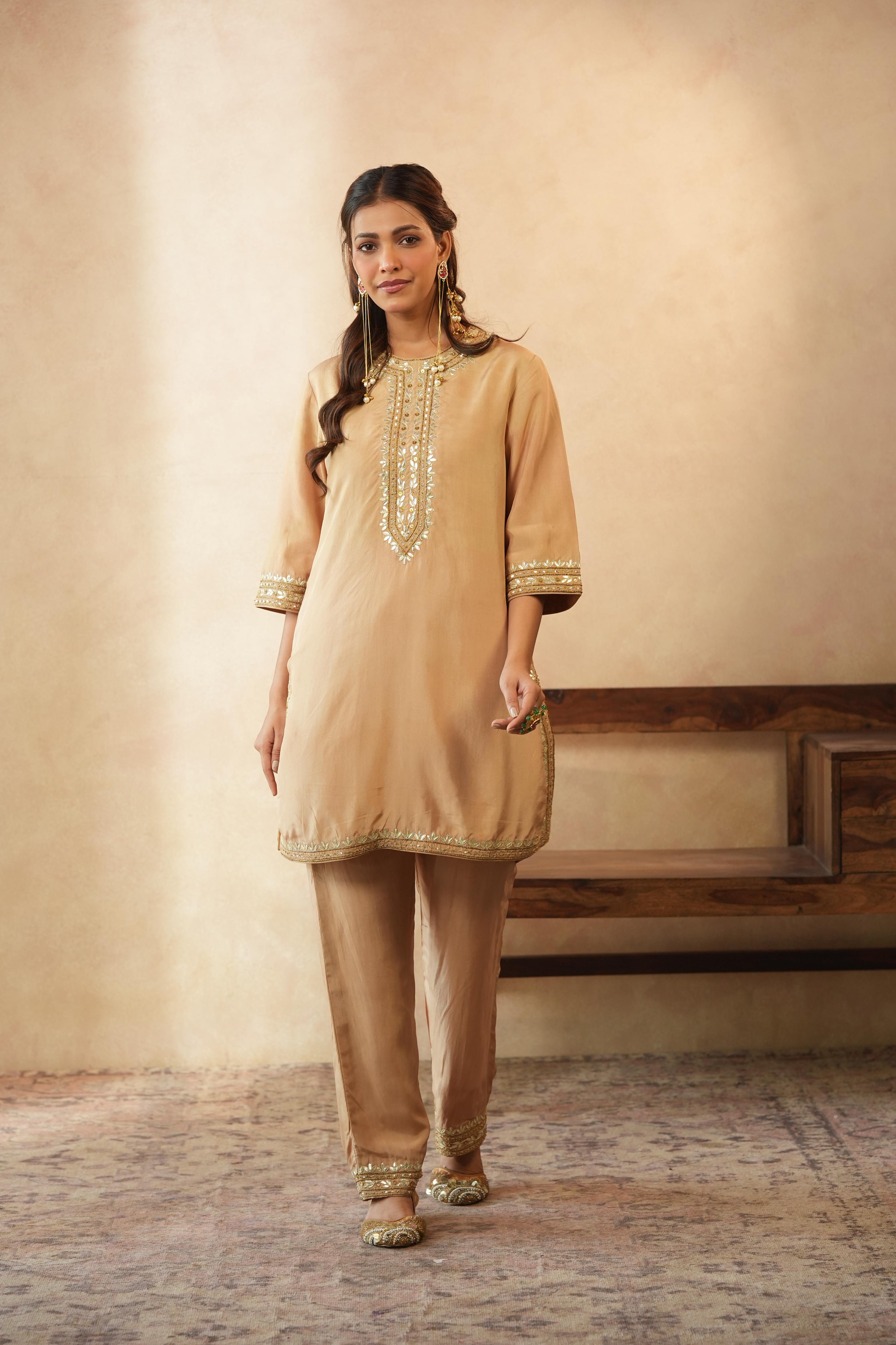 Miral Gota Patti Co-ord Set