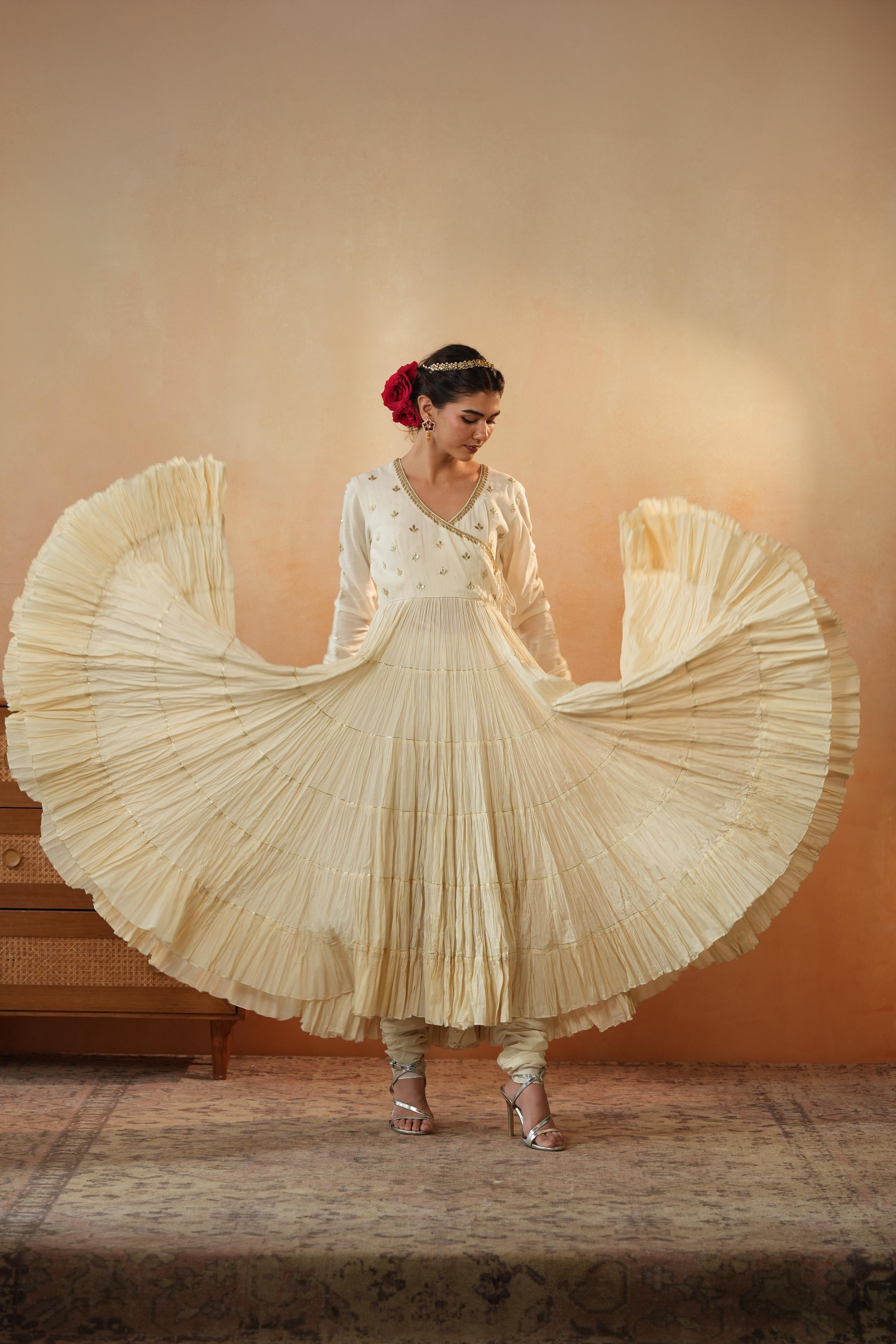 Swara Ivory Anarkali