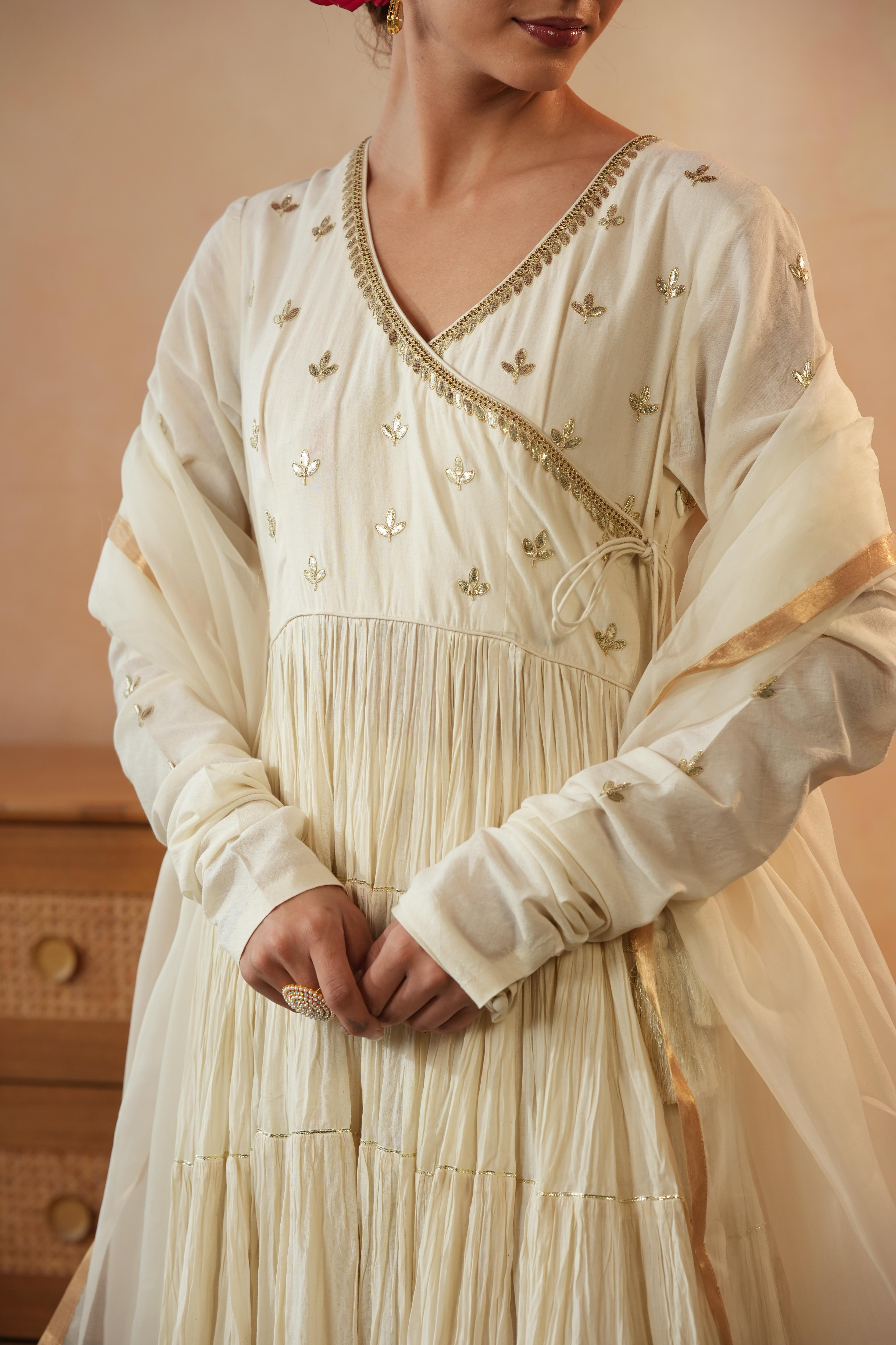 Swara Ivory Anarkali