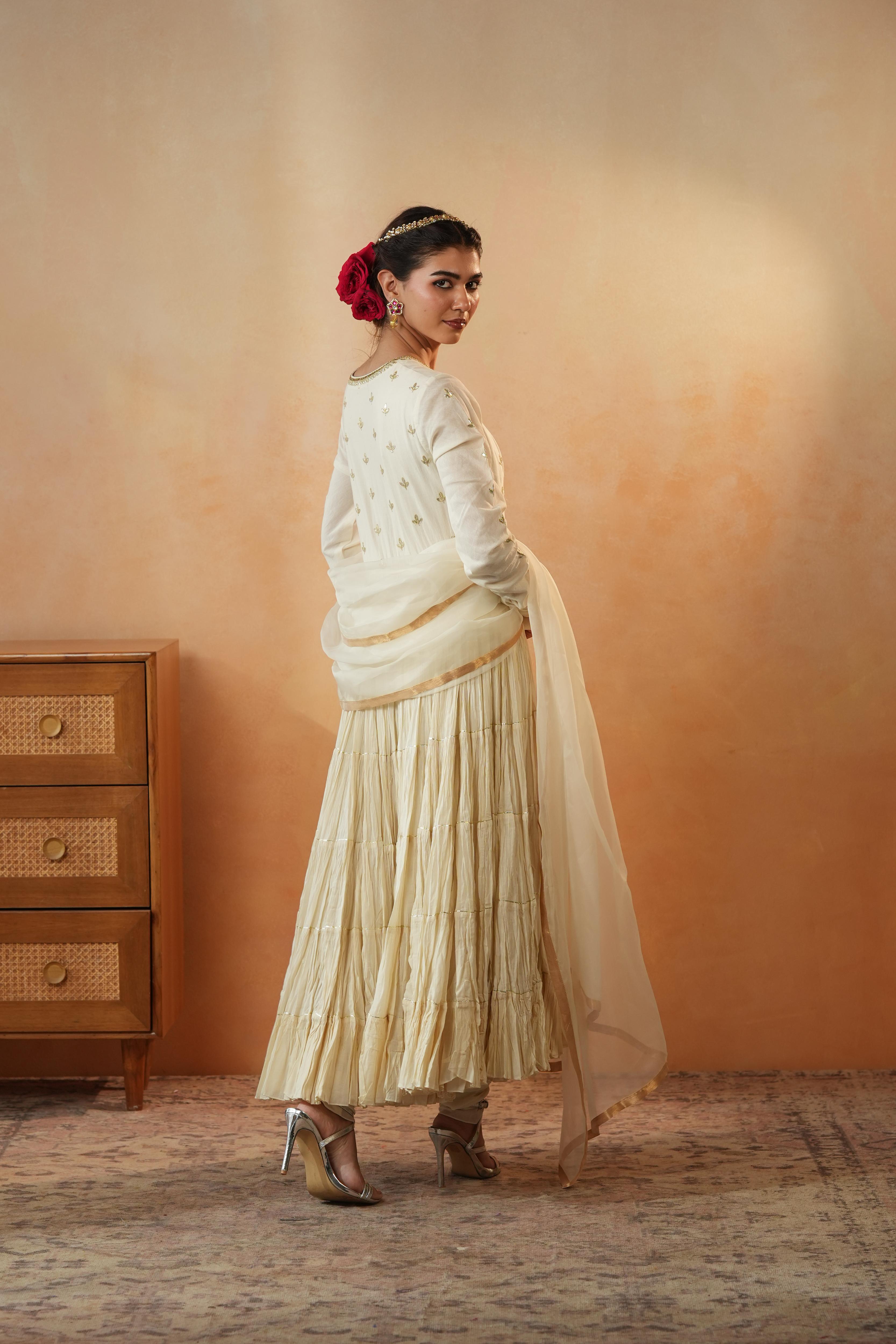 Swara Ivory Anarkali