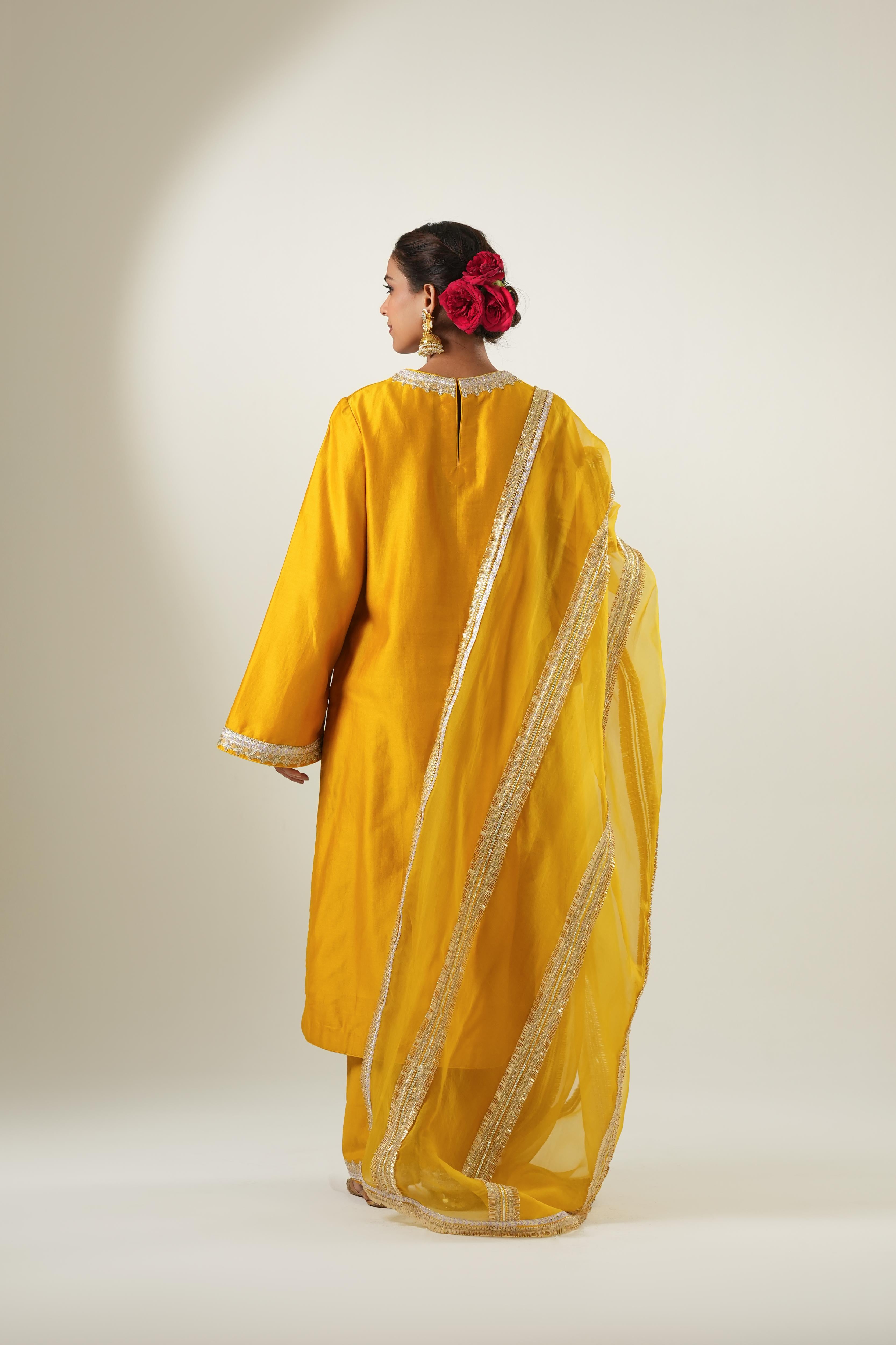 Areeja Mustard Suit Set