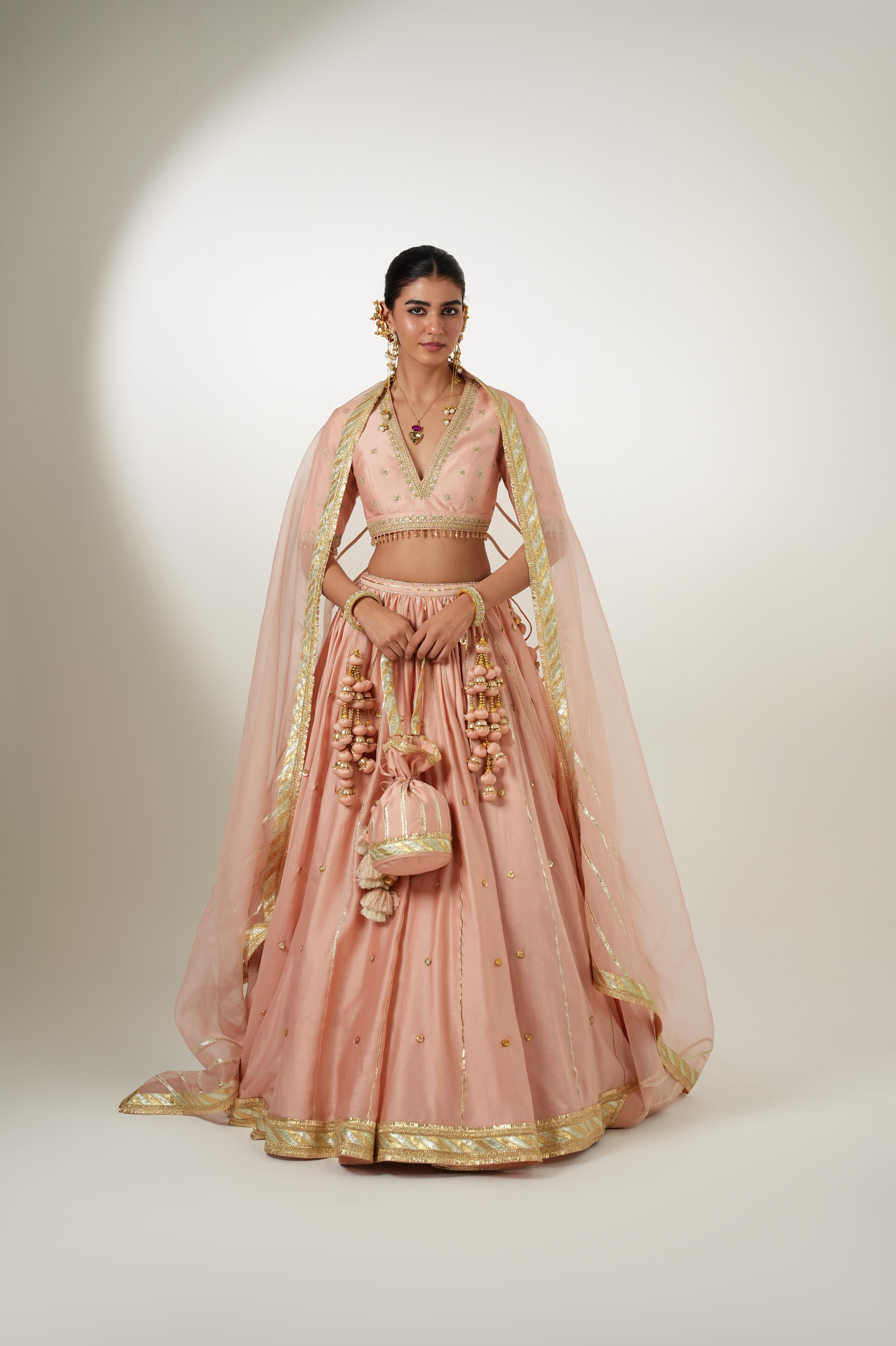 Dhriti Blush Pink Lehenga