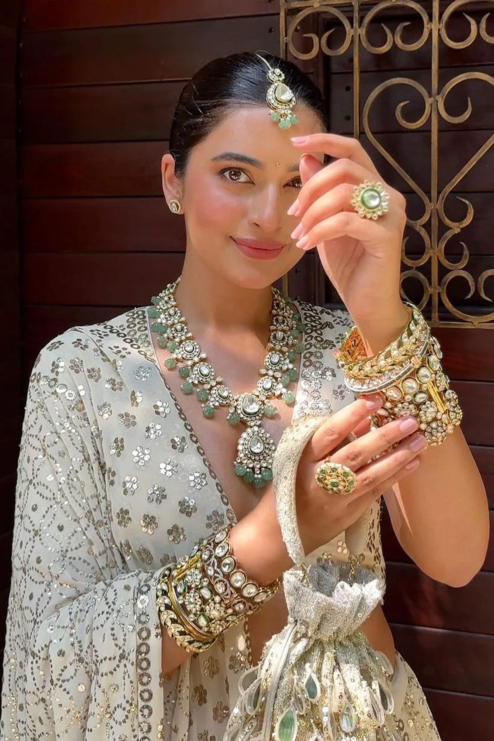 Bhavdeep In Nehmat Wedding Lehenga