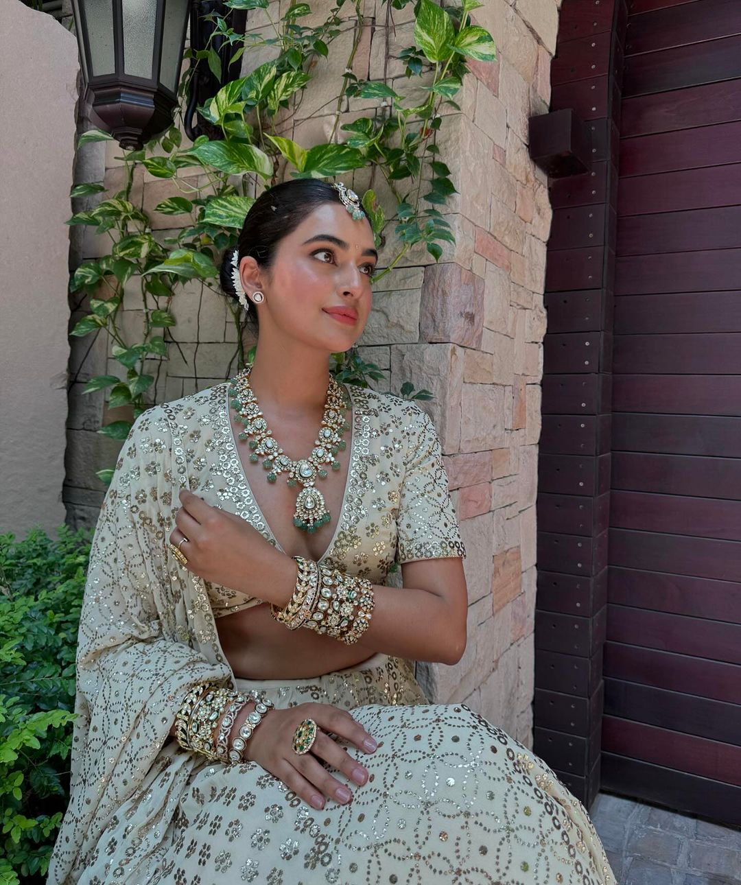 Bhavdeep In Nehmat Wedding Lehenga