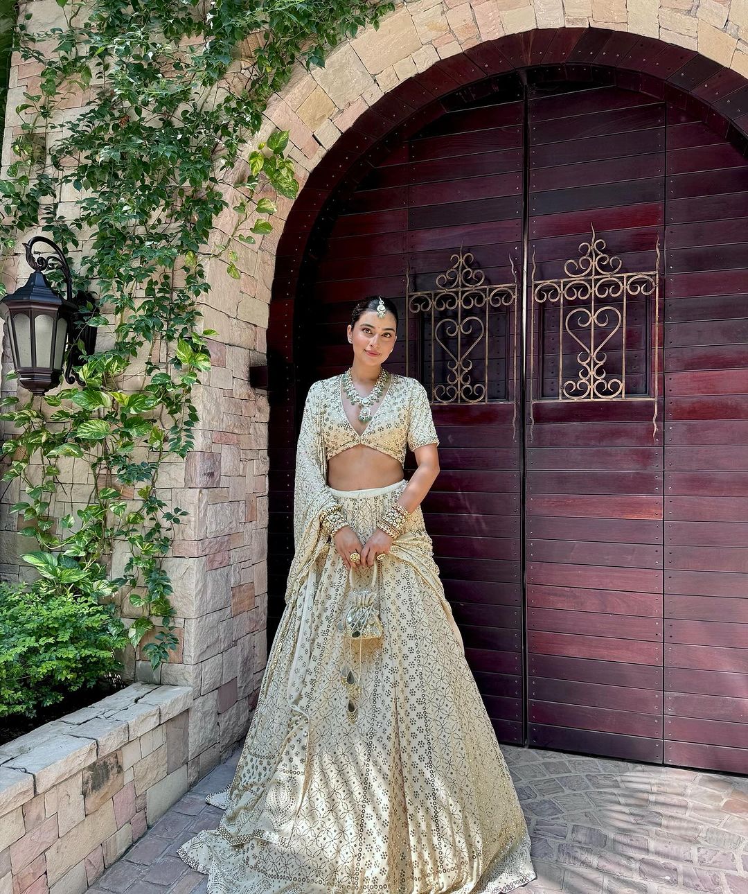 Bhavdeep In Nehmat Wedding Lehenga