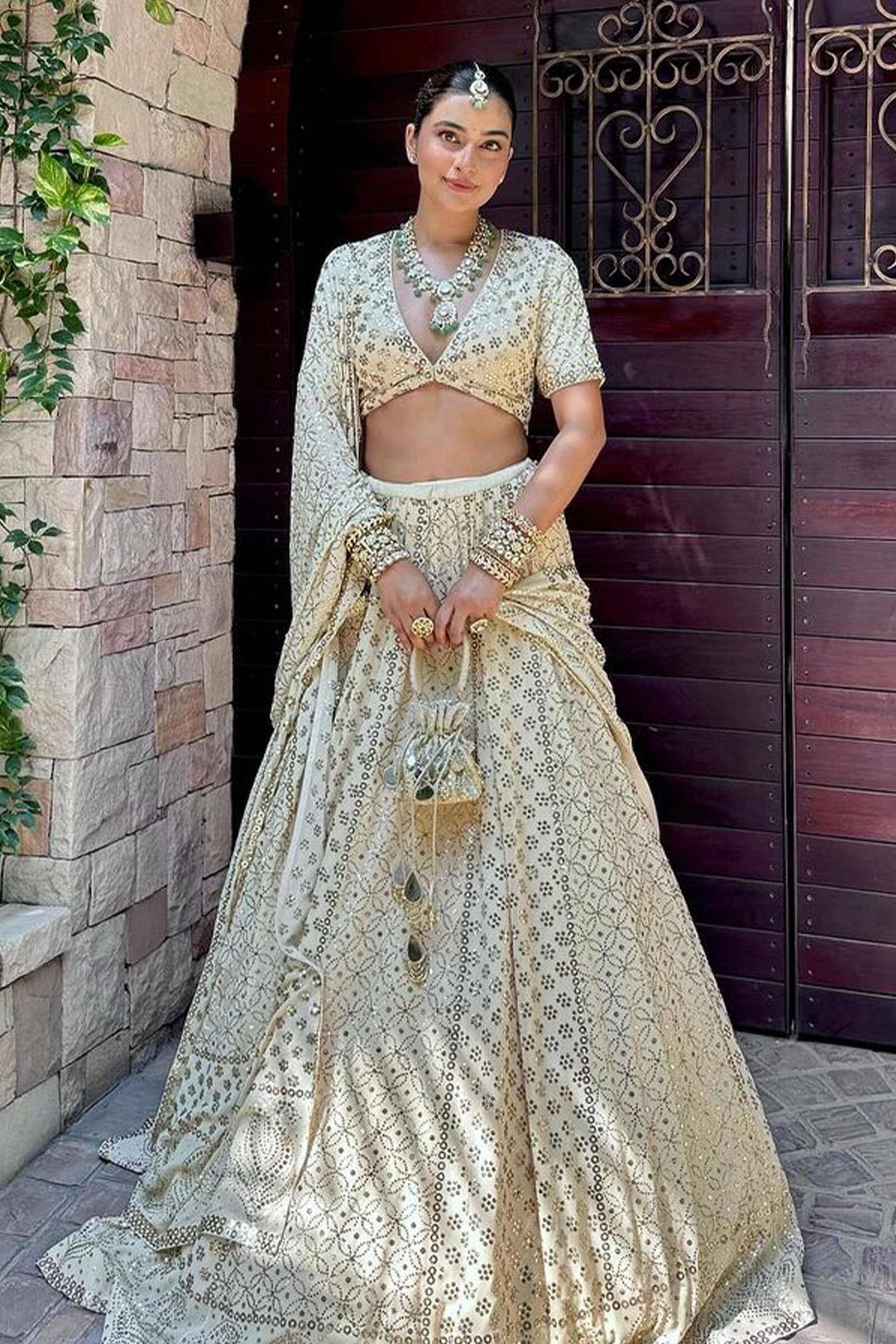 Bhavdeep In Nehmat Wedding Lehenga