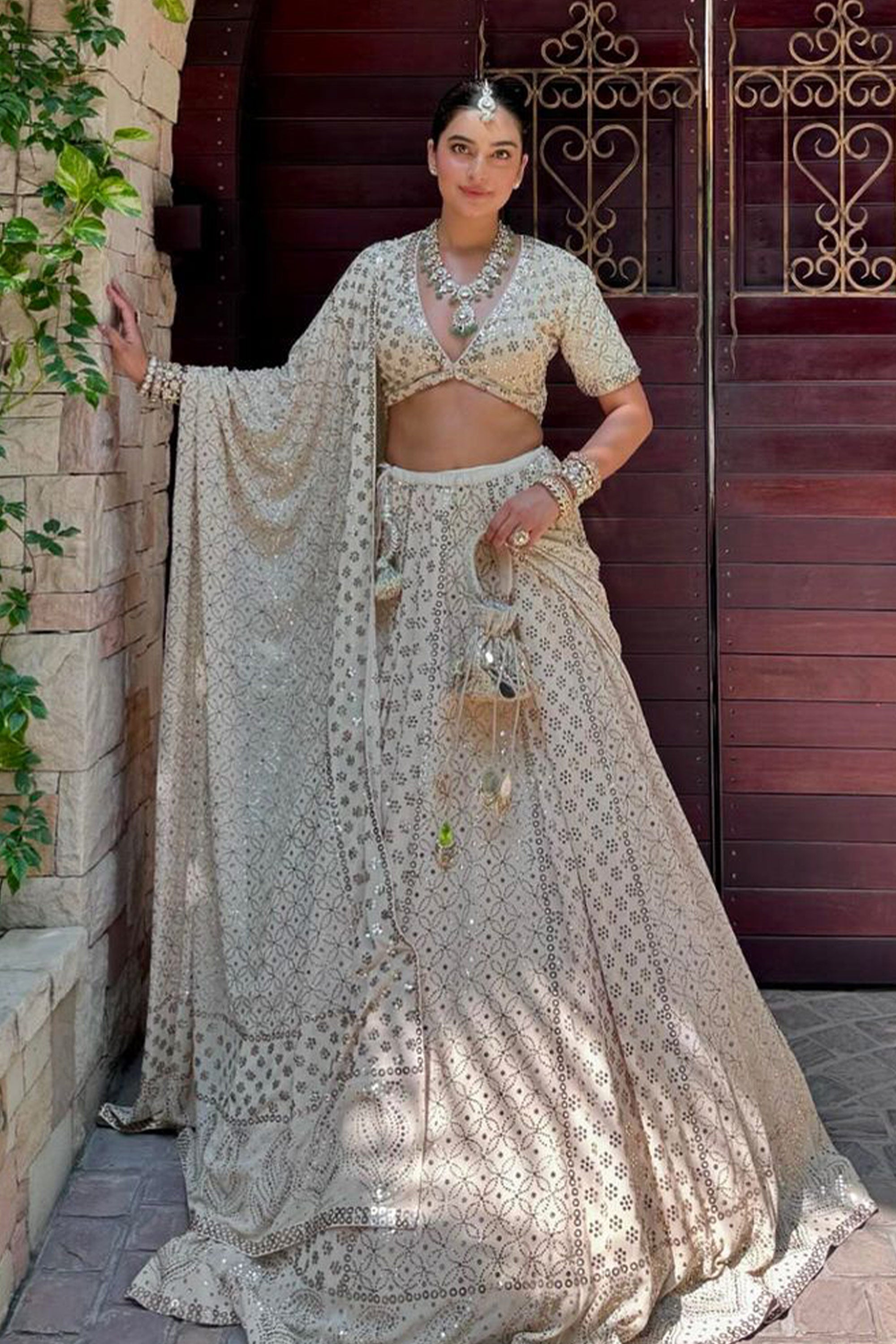 Bhavdeep In Nehmat Wedding Lehenga