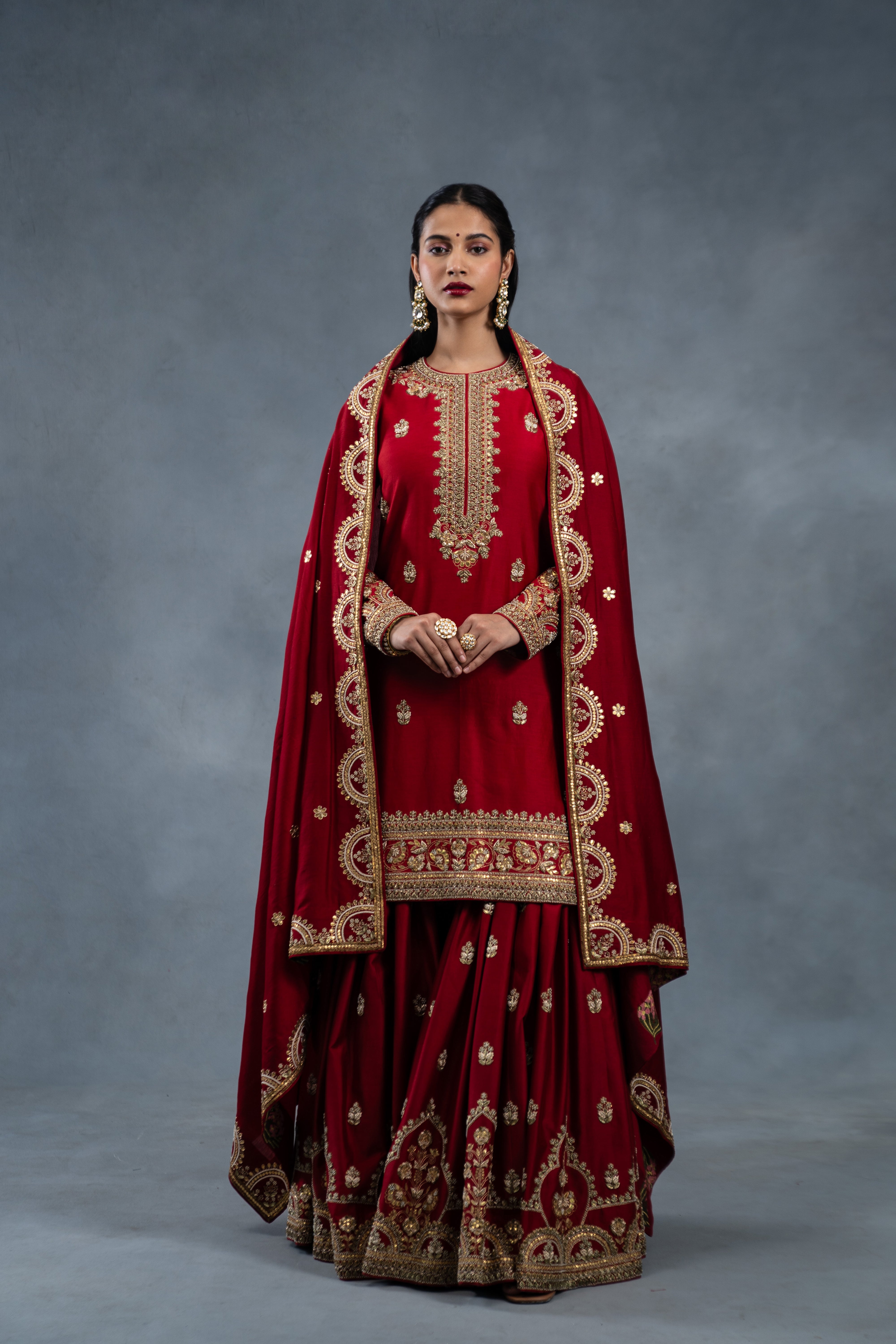 Pakeeza Red Wedding Sharara