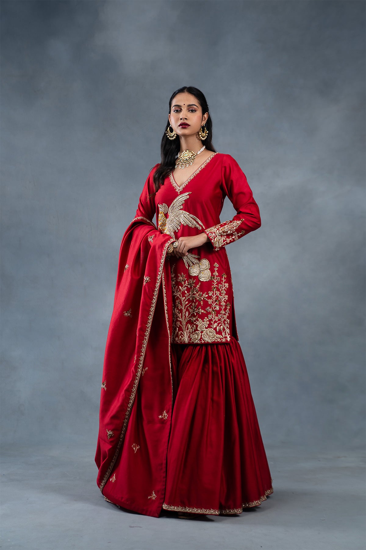 Sirat Red Wedding Sharara