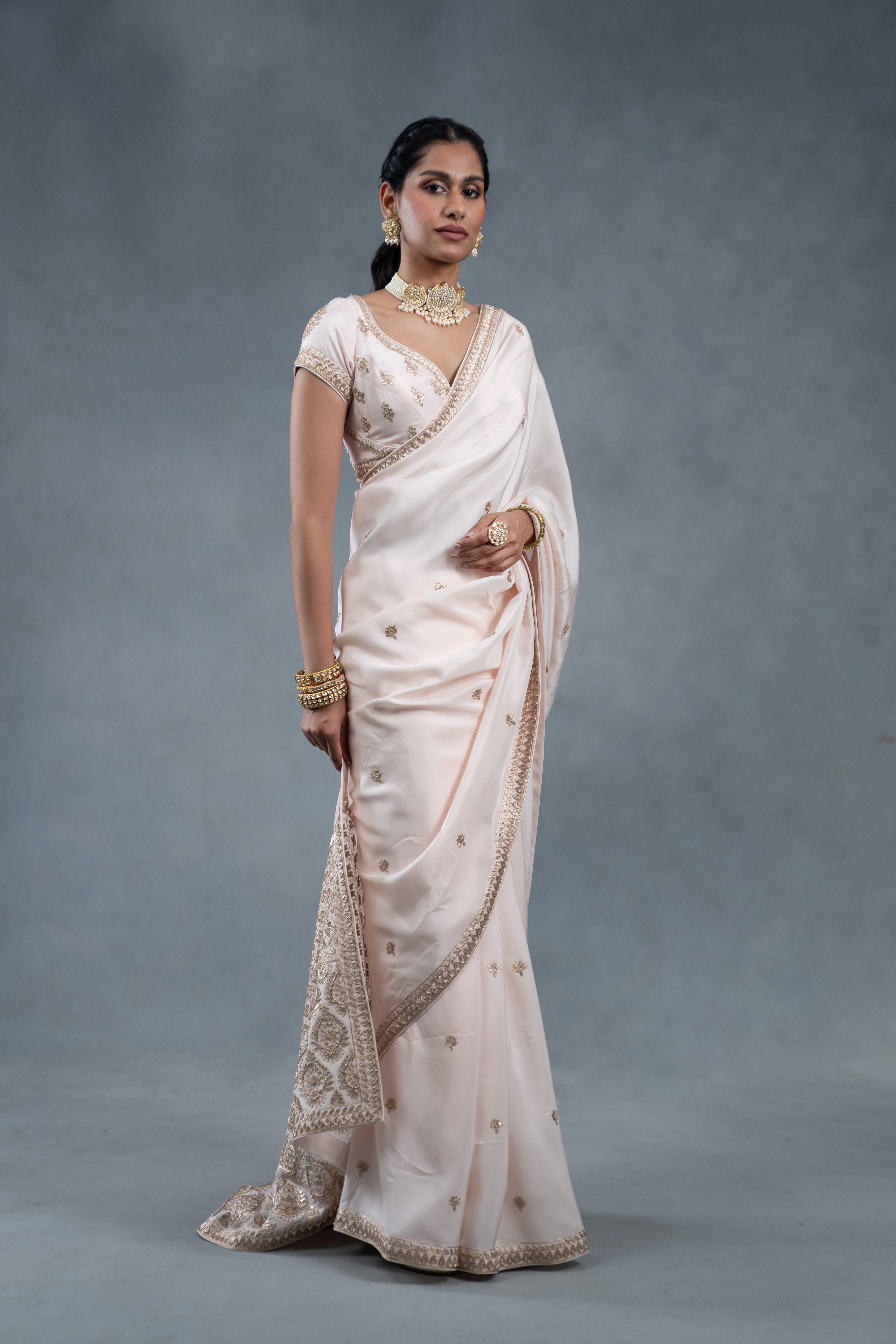 Shaleen Blush Saree Bouse