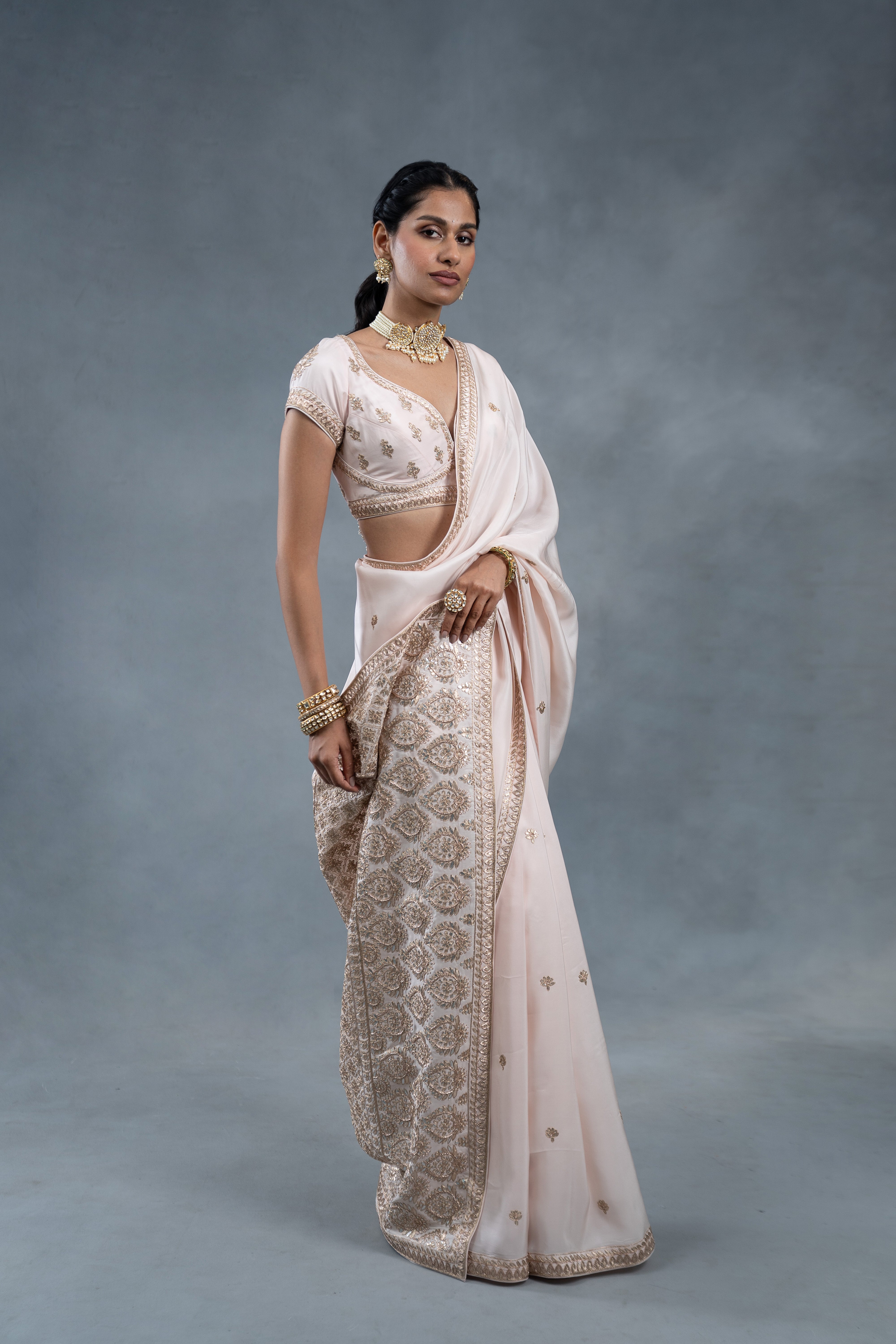 Shaleen Blush Saree Bouse